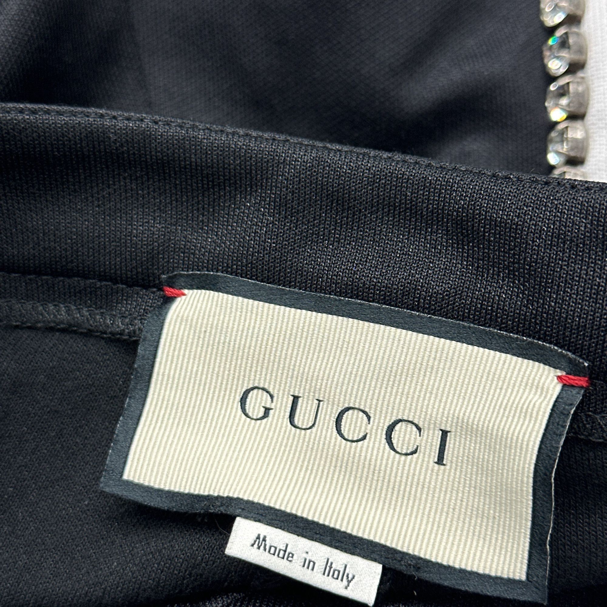 Gucci Black Side Stripe Rhinestone Casual Pants Size US 32 / EU 48 - 3 Thumbnail