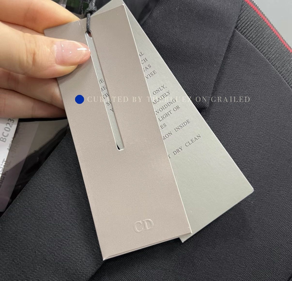 Dior Black Blazer with Side Stripes Size US S / EU 44-46 / 1 - 5 Thumbnail