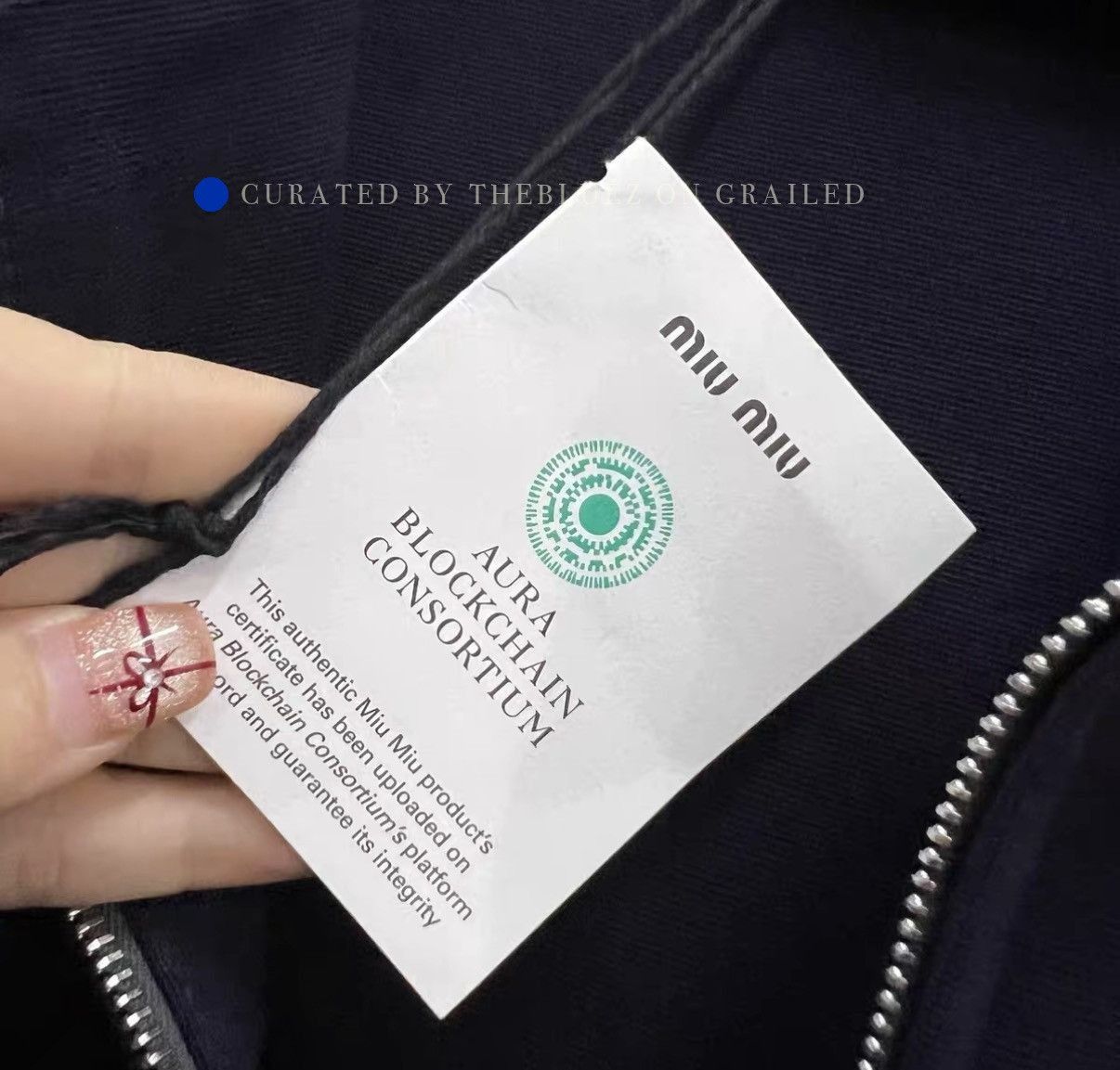 Miu Miu Color-block Logo Zip Jacket Size US XS / EU 42 / 0 - 4 Thumbnail