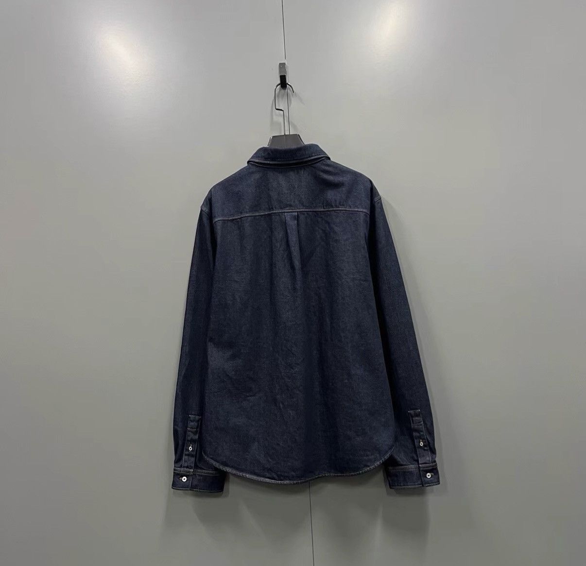 Louis Vuitton Embroidered Long Sleeve Shirt in Blue Size US XXL / EU 58 / 5 - 2 Thumbnail