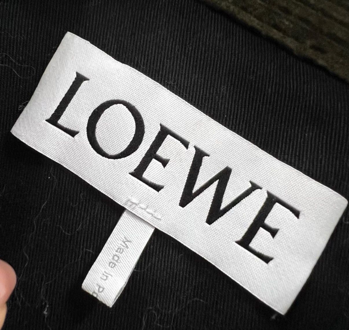 Loewe Corduroy Long Sleeve Shirt in Green Size US M / EU 48-50 / 2 - 3 Thumbnail