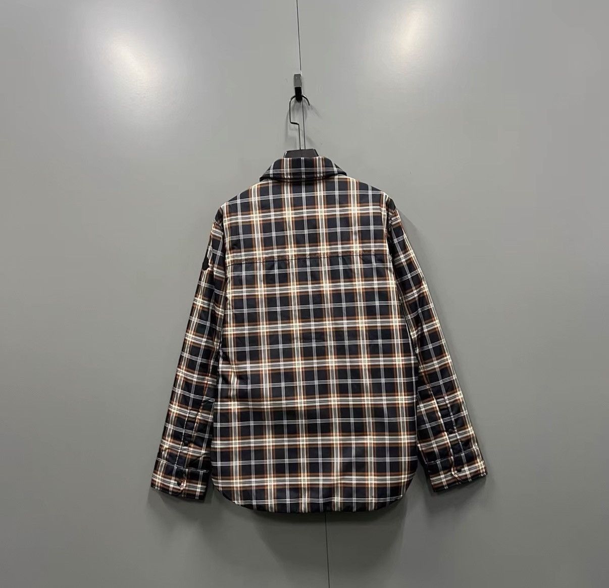 Moncler Brown Down Jacket with Logo Embroidery Size US M / EU 48-50 / 2 - 2 Thumbnail