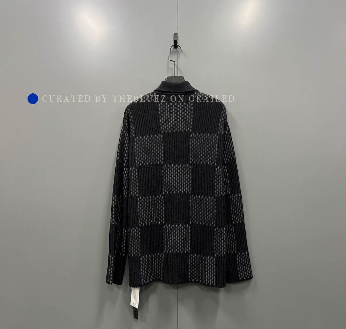 Louis Vuitton Ribbed Knit Cardigan in Black Size US S / EU 44-46 / 1 - 2 Thumbnail