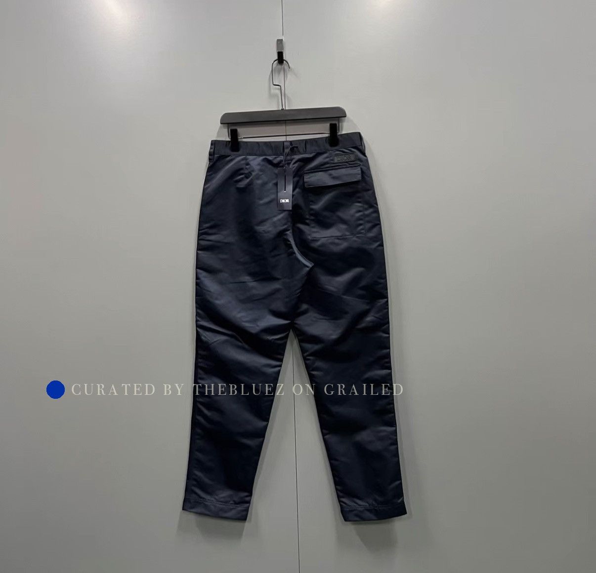 Dior Dark Blue Cargo Pants with Pockets Size US 32 / EU 48 - 2 Thumbnail