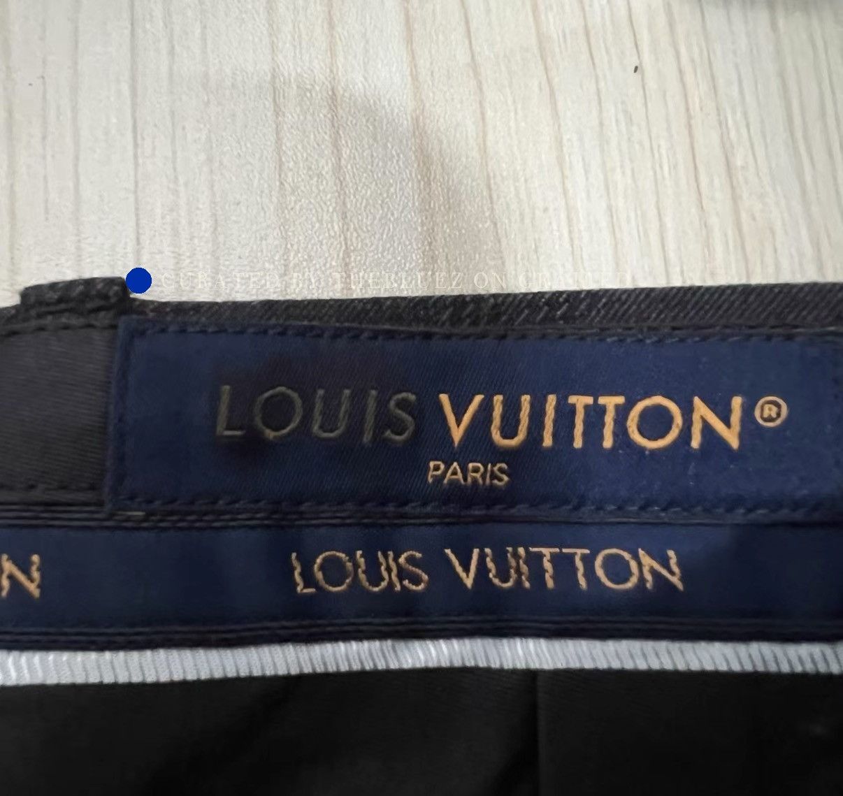 Louis Vuitton 2023 Letter Embroidered Casual Pants Size US 34 / EU 50 - 3 Thumbnail