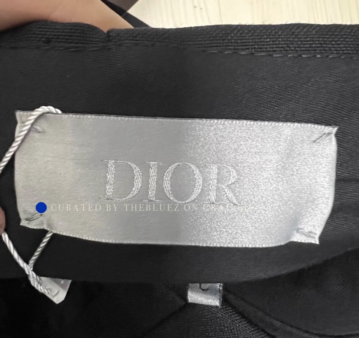 Dior Black High-waisted Dress Pants Size US 36 / EU 52 - 3 Thumbnail