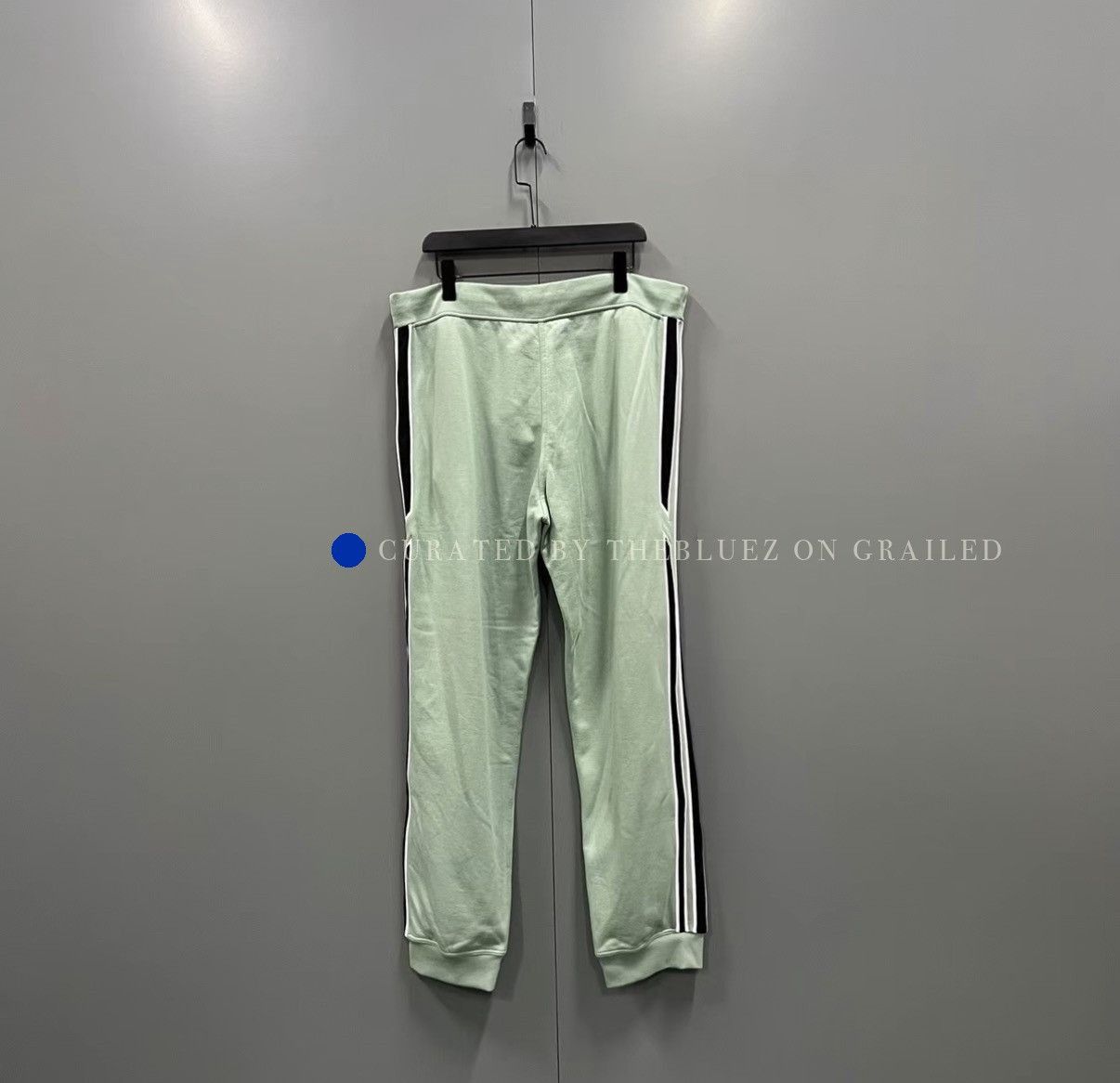 Hermes Side Stripe Drawstring Sweatpants in Green Size US 40 / EU 56 - 2 Thumbnail