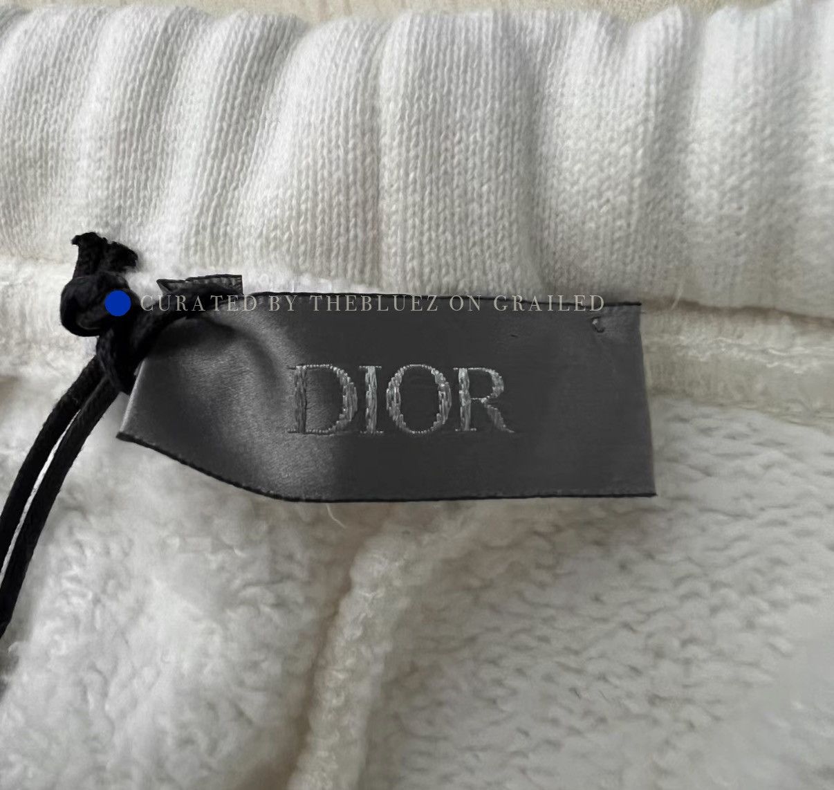 Dior Embroidered Letter & Number White Shorts Size US 36 / EU 52 - 3 Thumbnail