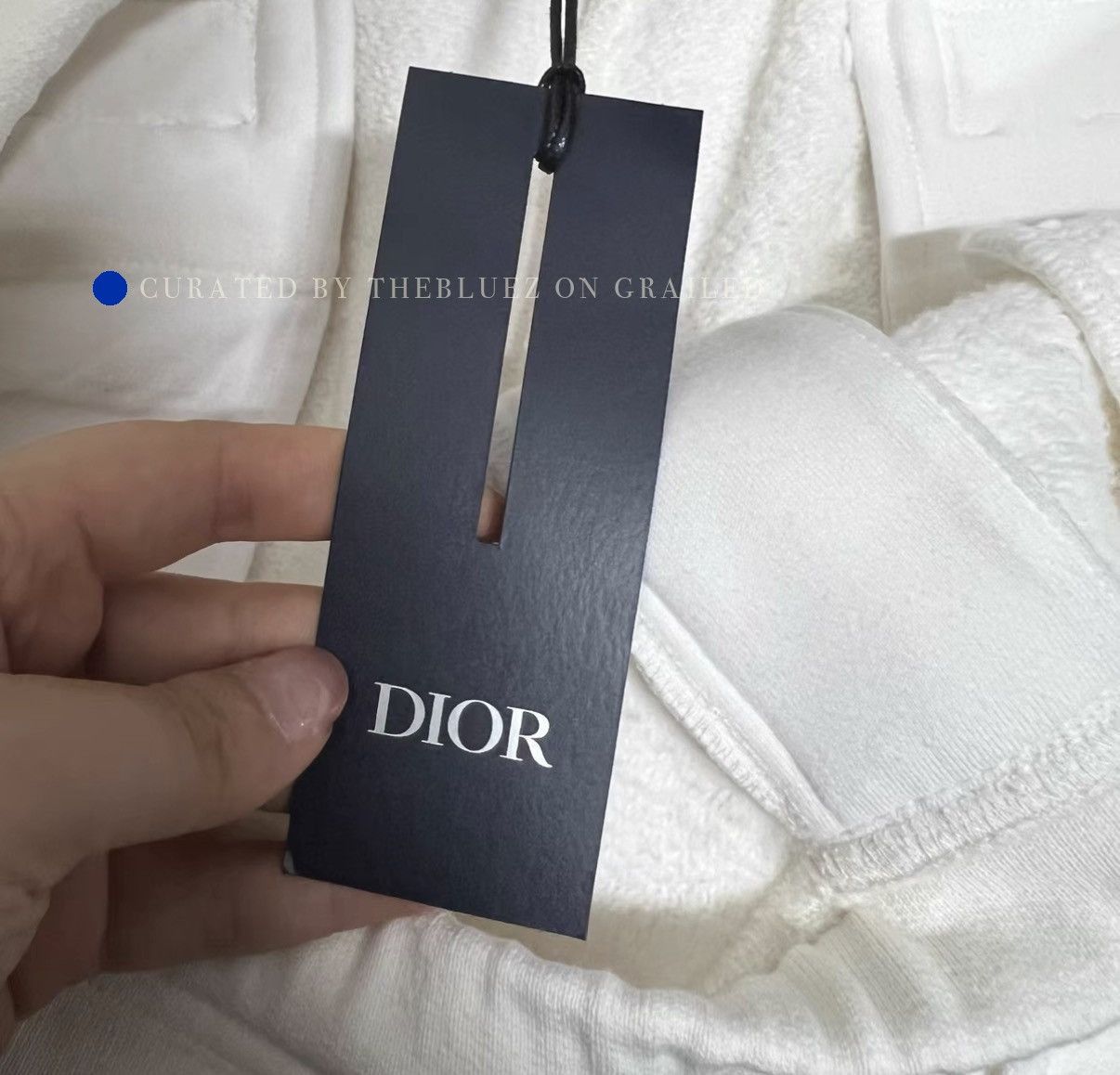 Dior Embroidered Letter & Number White Shorts Size US 36 / EU 52 - 4 Thumbnail