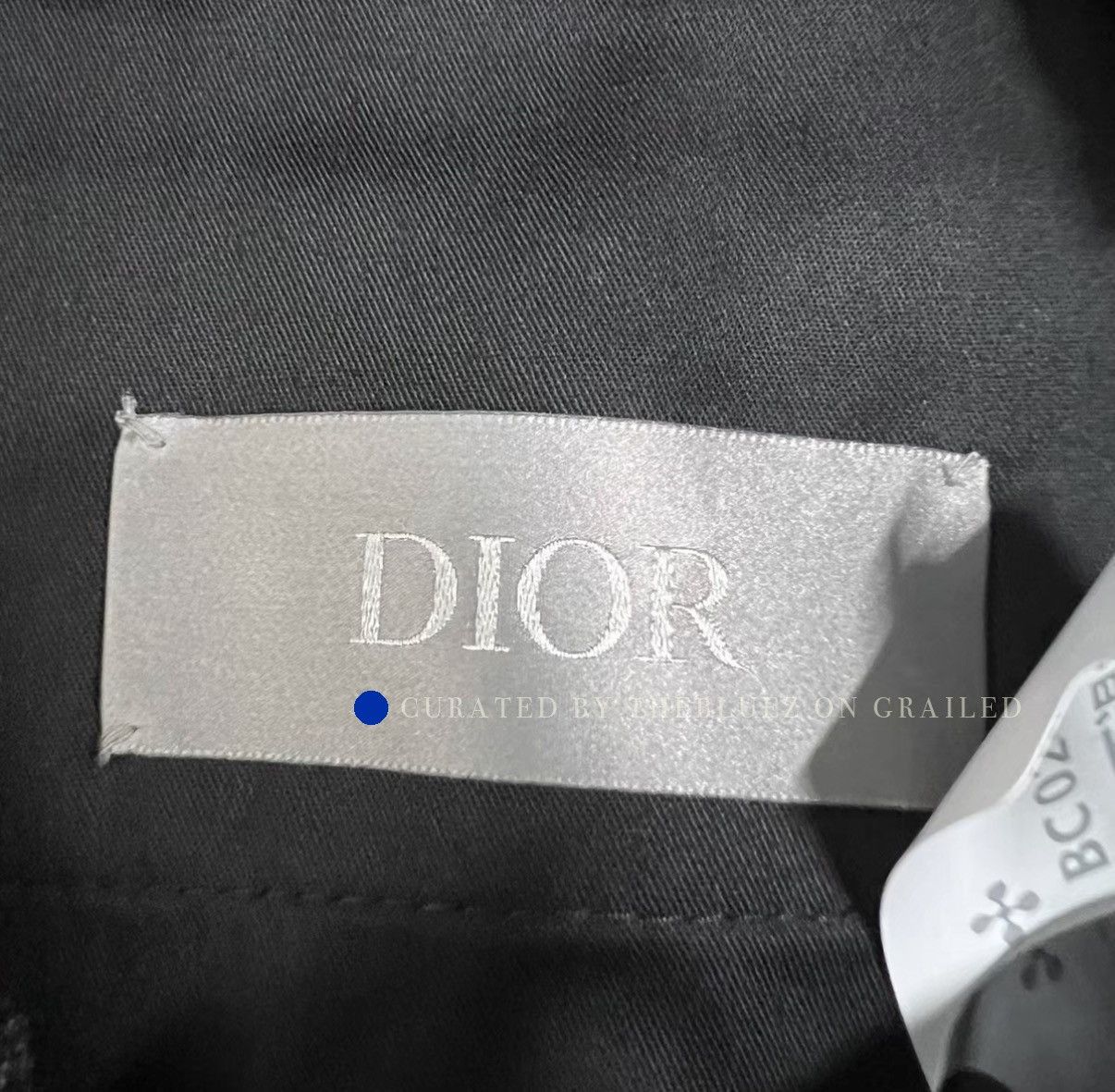 Dior Black Elastic Waist Trousers in Size 32 Size US 32 / EU 48 - 3 Thumbnail