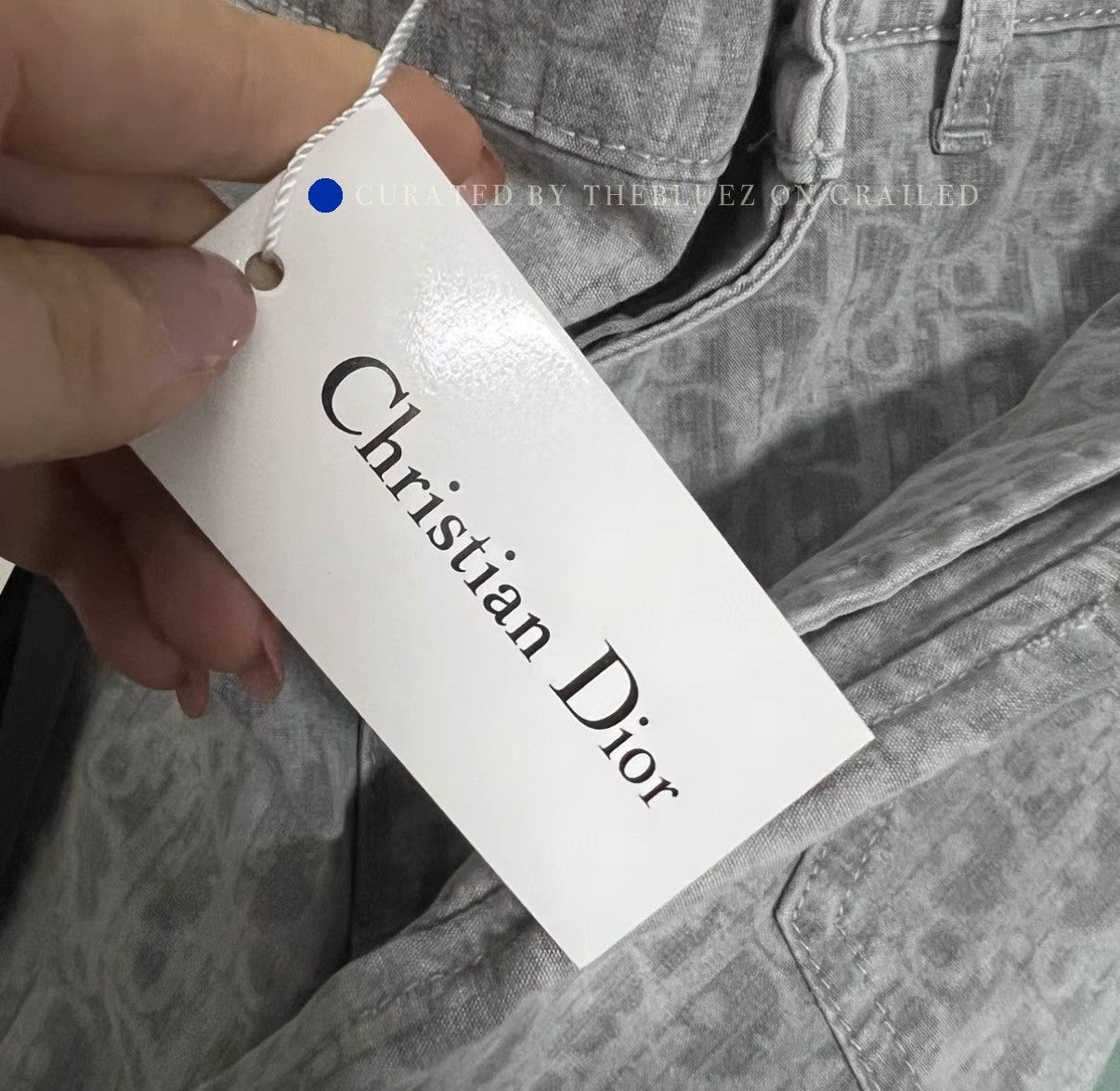 Dior Stylish Gray Casual Pants Size 36 Size US 36 / EU 52 - 4 Thumbnail