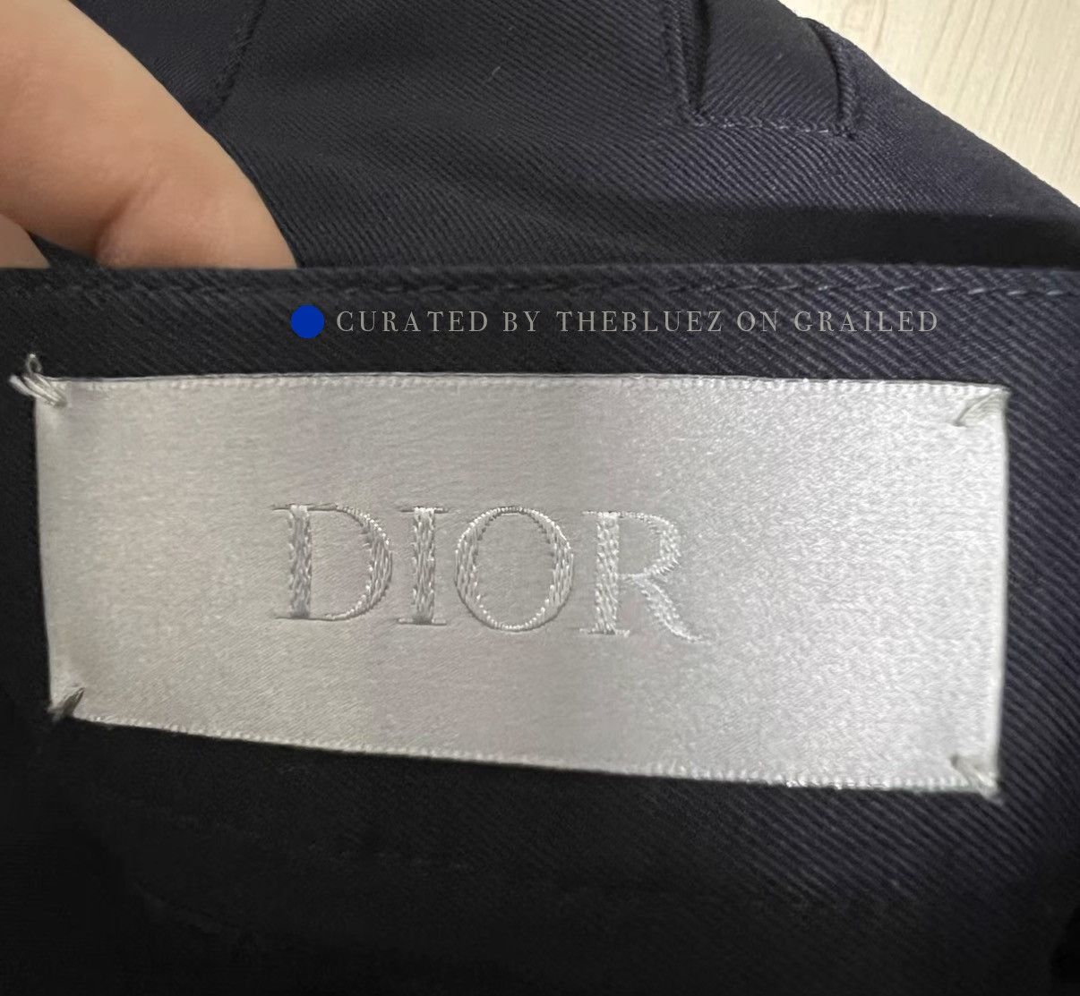 Dior Elegant Black Dress Pants Size US 34 / EU 50 - 3 Thumbnail