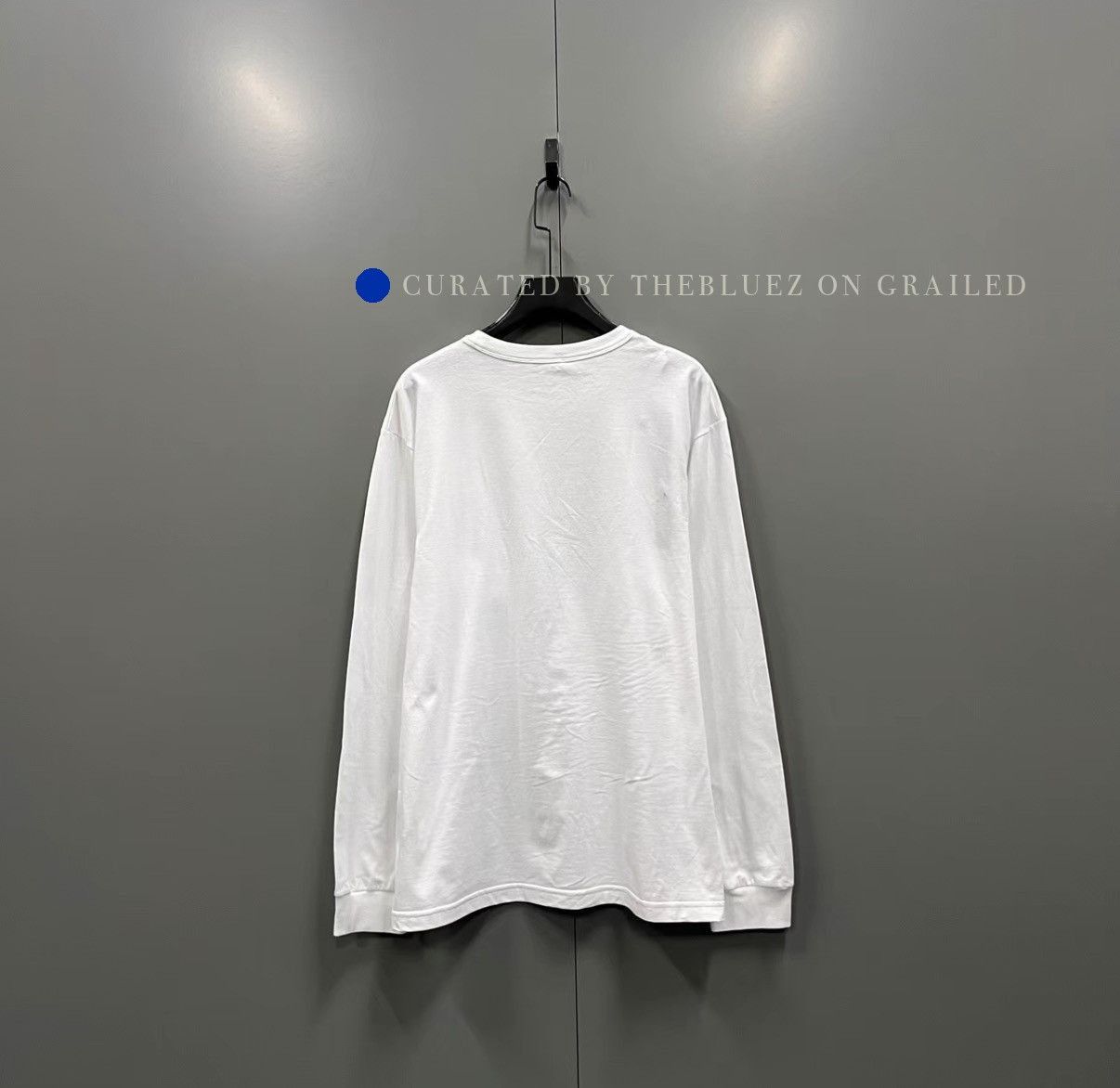 Dior Logo Print Long Sleeve Shirt in White Size US XL / EU 56 / 4 - 2 Thumbnail