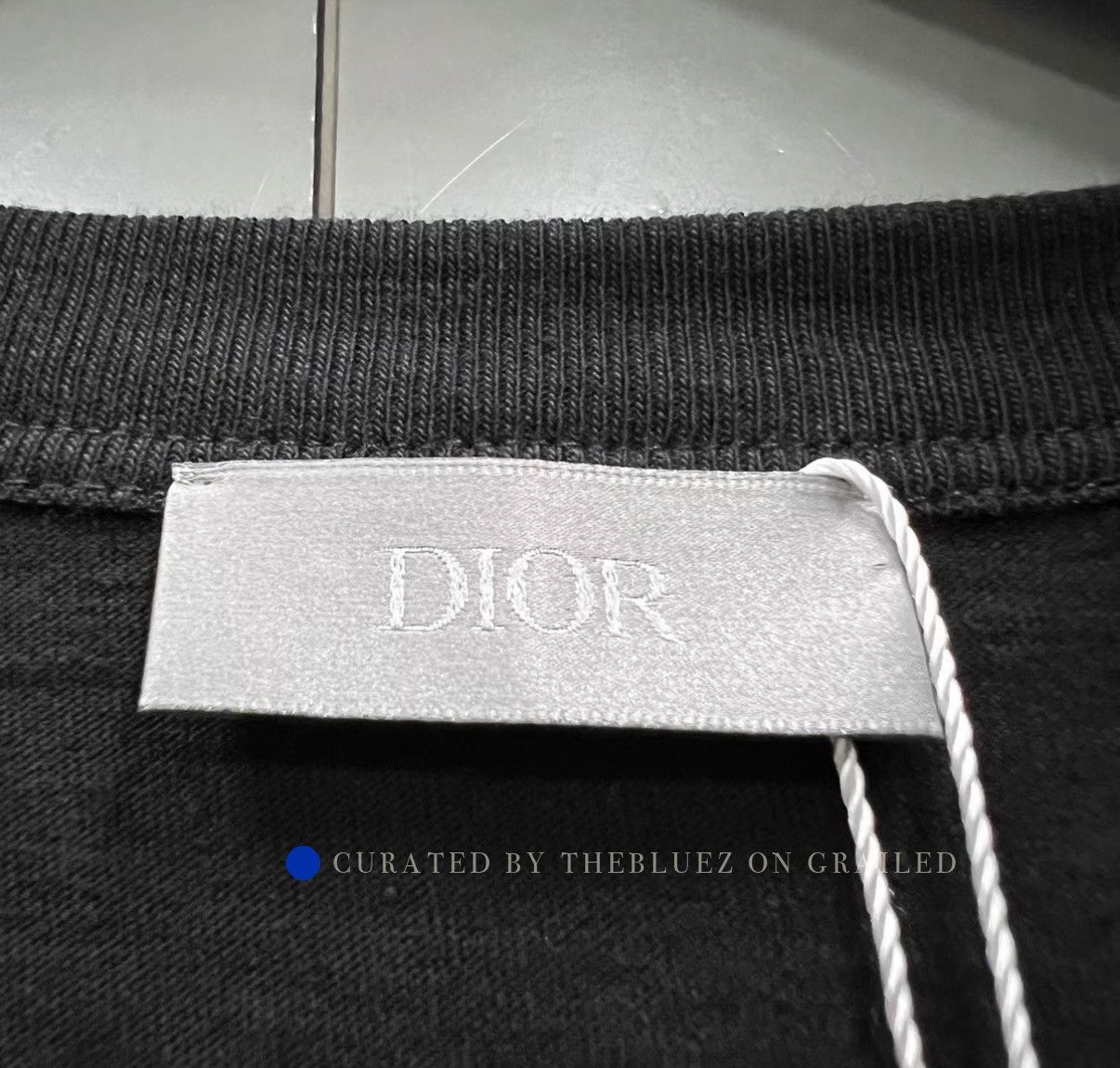 Dior Black Logo Print Short Sleeve T-Shirt Size US XL / EU 56 / 4 - 3 Thumbnail