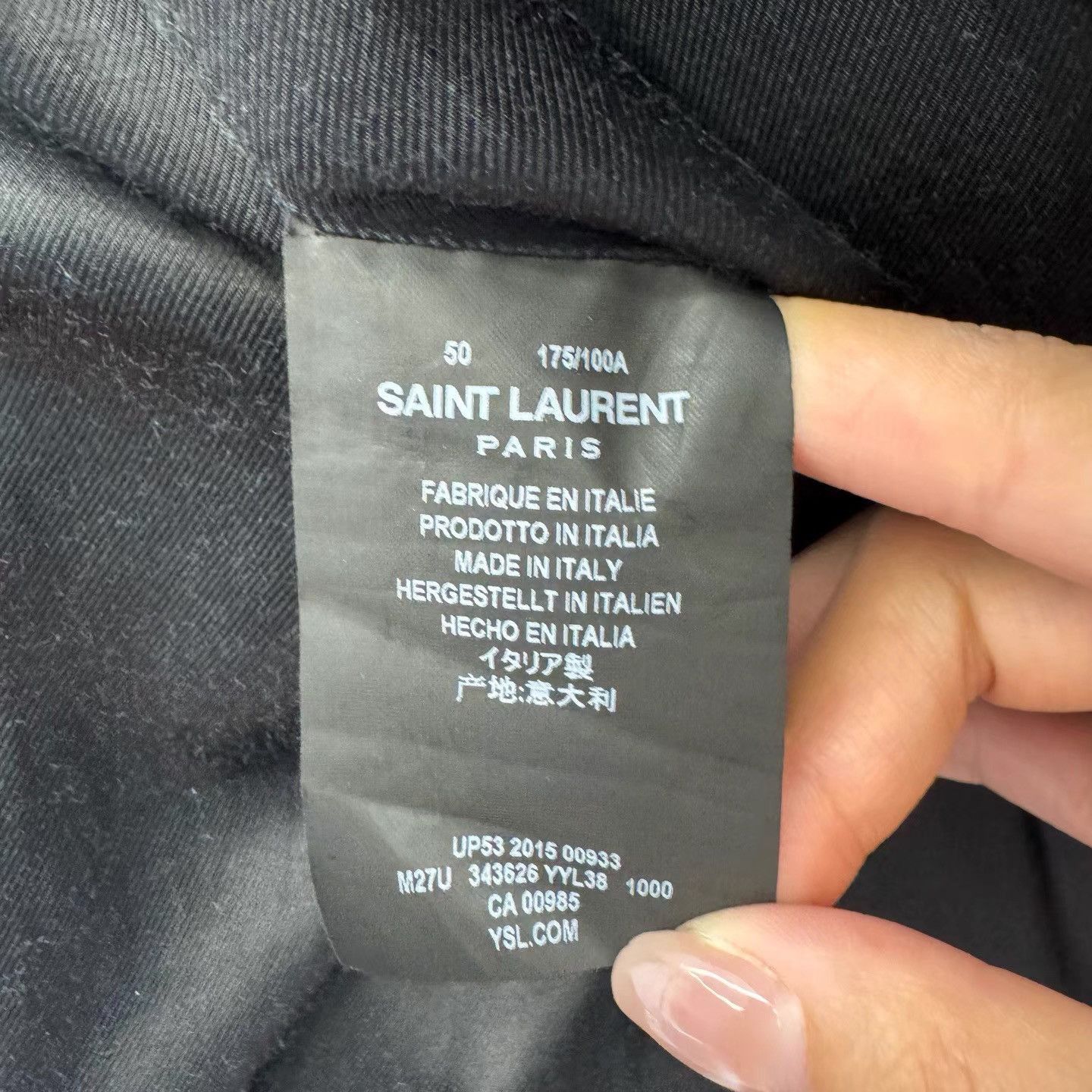 Saint Laurent Paris Classic Double-Breasted Wool Coat Size US M / EU 48-50 / 2 - 4 Thumbnail