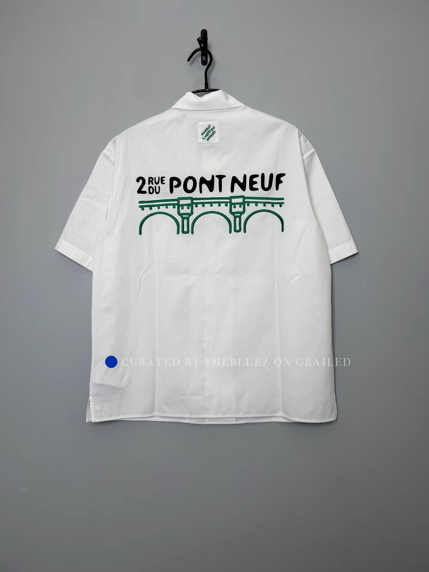 Louis Vuitton Pharrell Short Sleeve Casual Top in White Size US L / EU 52-54 / 3 - 2 Thumbnail