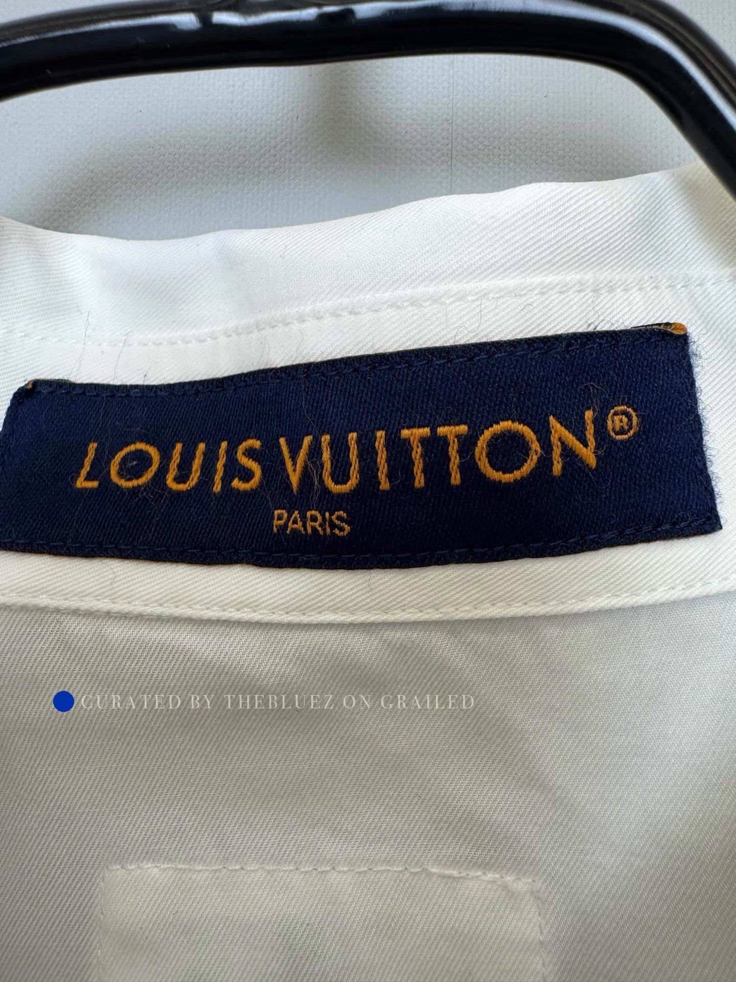 Louis Vuitton Pharrell Short Sleeve Casual Top in White Size US L / EU 52-54 / 3 - 3 Thumbnail