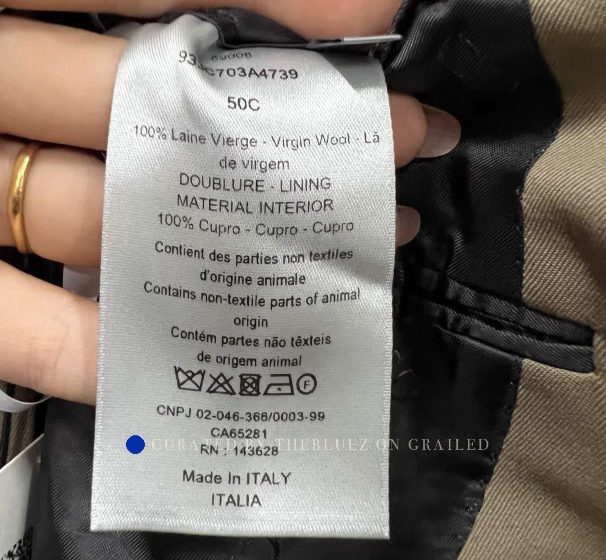 Dior Casual Beige Blazer in Size M Size US M / EU 48-50 / 2 - 4 Thumbnail