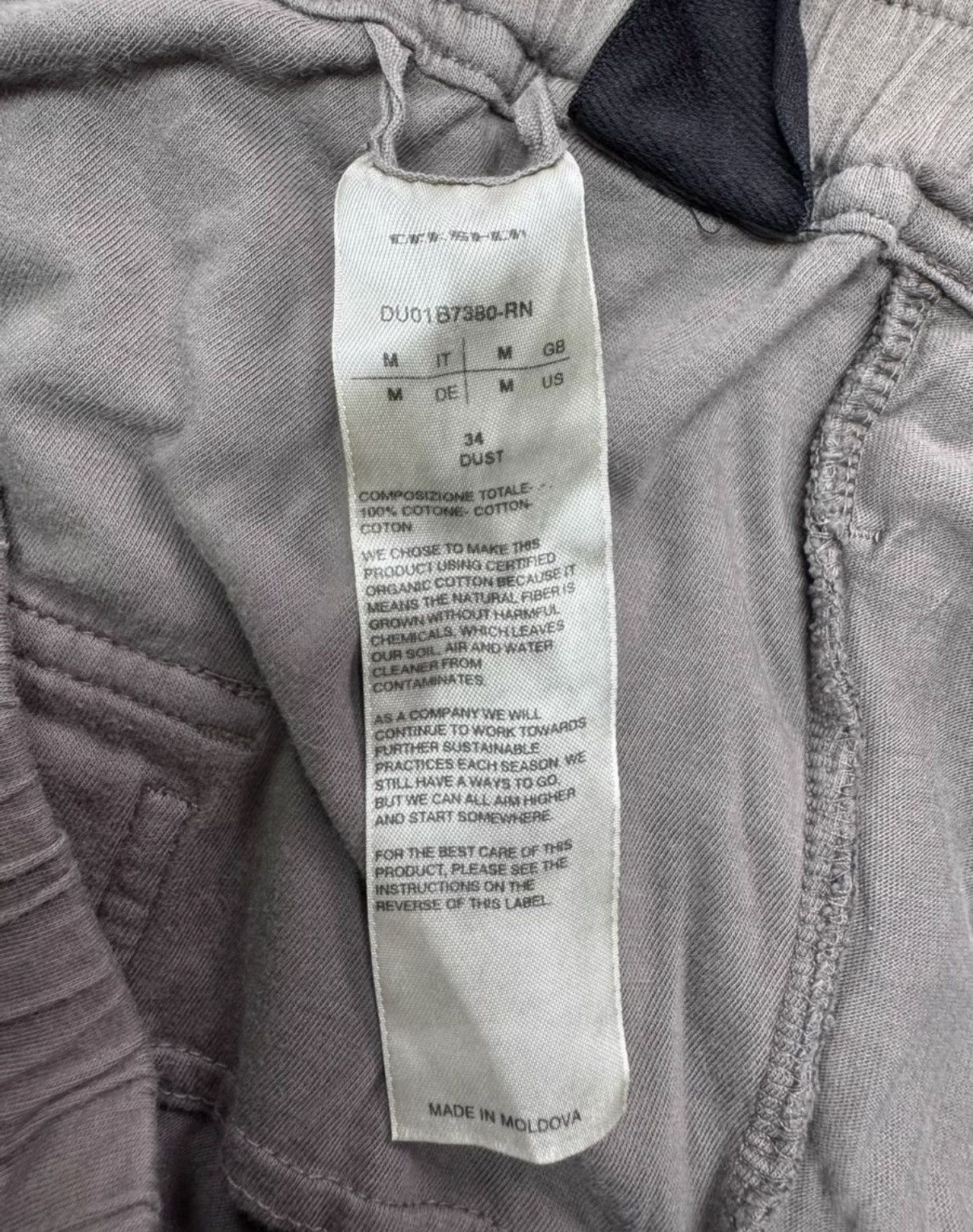 Rick Owens Drop Crotch Gray Shorts Size 34 Size US 34 / EU 50 - 2 Thumbnail
