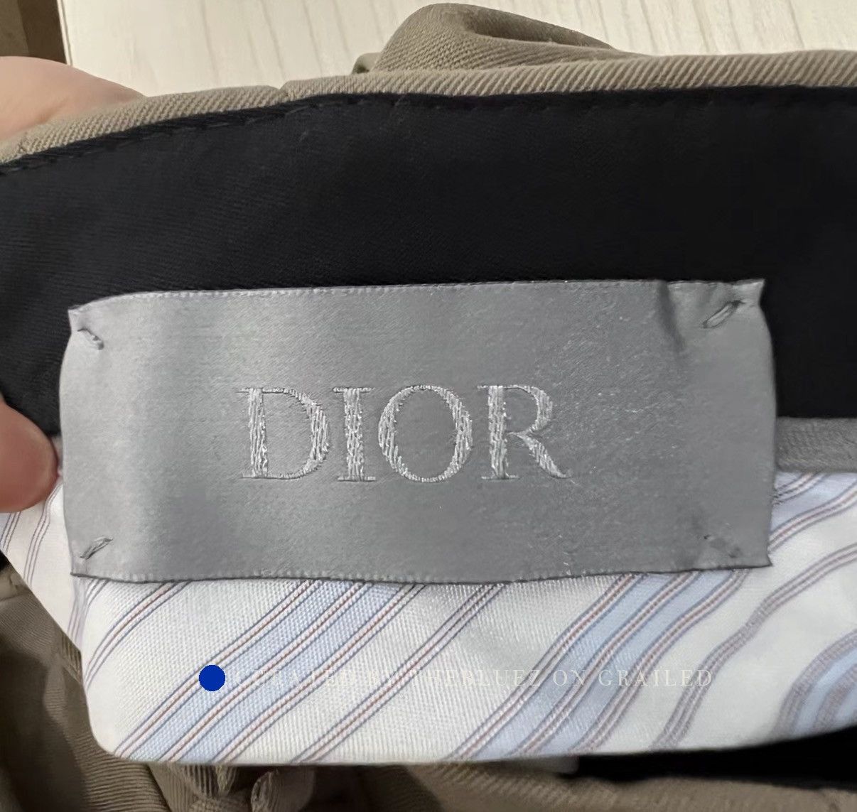 Dior Stylish Beige Casual Trousers Size 34 Size US 34 / EU 50 - 3 Thumbnail