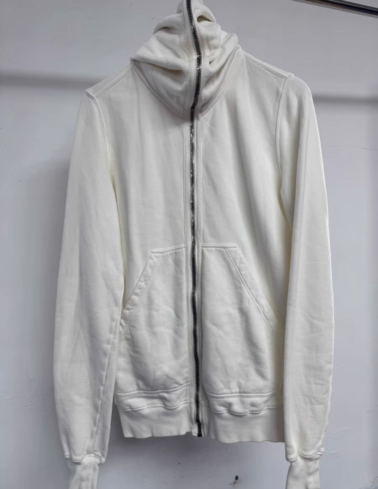 Rick Owens Unique Full Zip Shark Mouth Hoodie Size US M / EU 48-50 / 2 - 5 Thumbnail