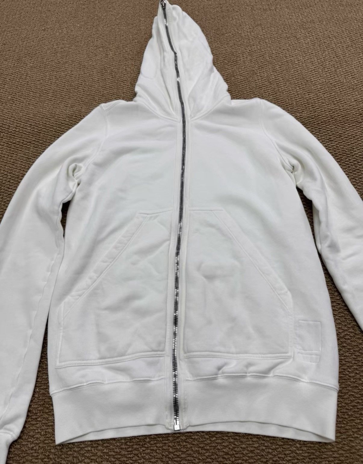 Rick Owens Unique Full Zip Shark Mouth Hoodie Size US M / EU 48-50 / 2 - 3 Thumbnail
