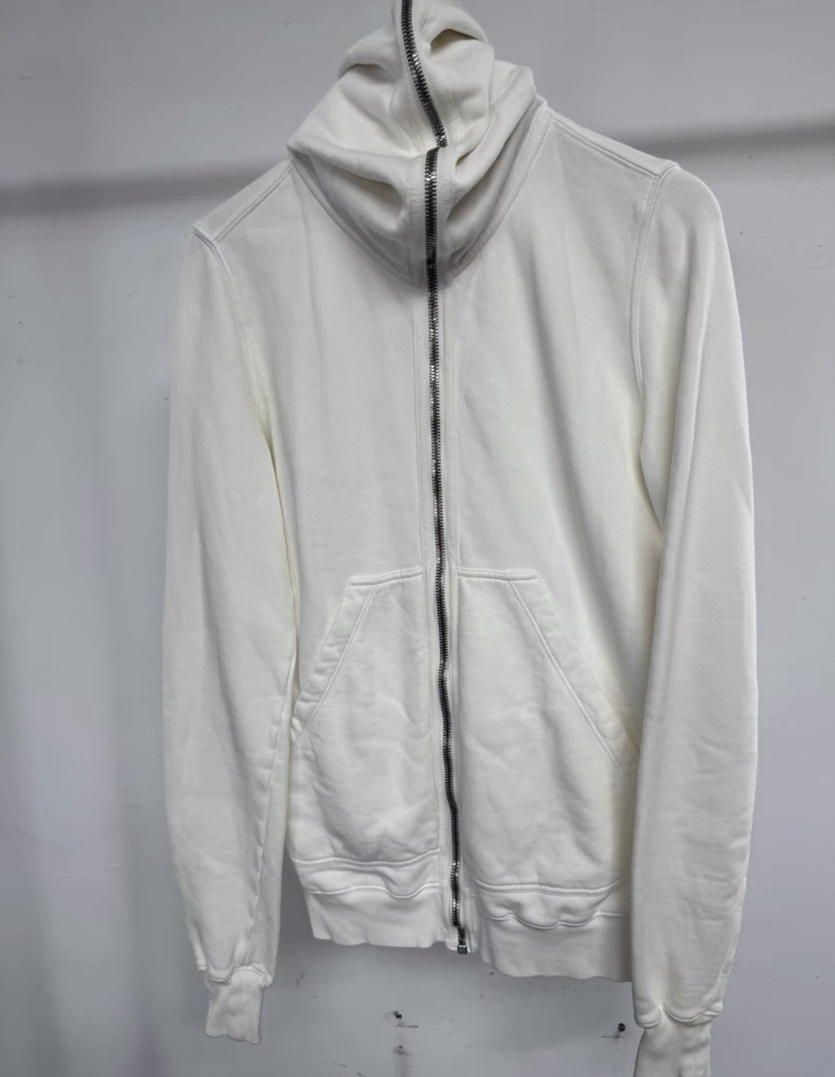 Rick Owens Unique Full Zip Shark Mouth Hoodie Size US M / EU 48-50 / 2 - 4 Thumbnail