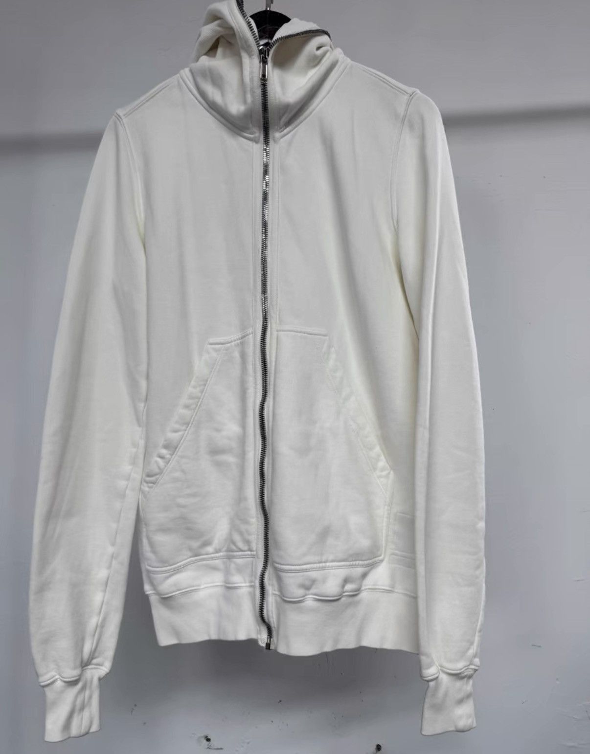 Rick Owens Unique Full Zip Shark Mouth Hoodie Size US M / EU 48-50 / 2 - 2 Thumbnail