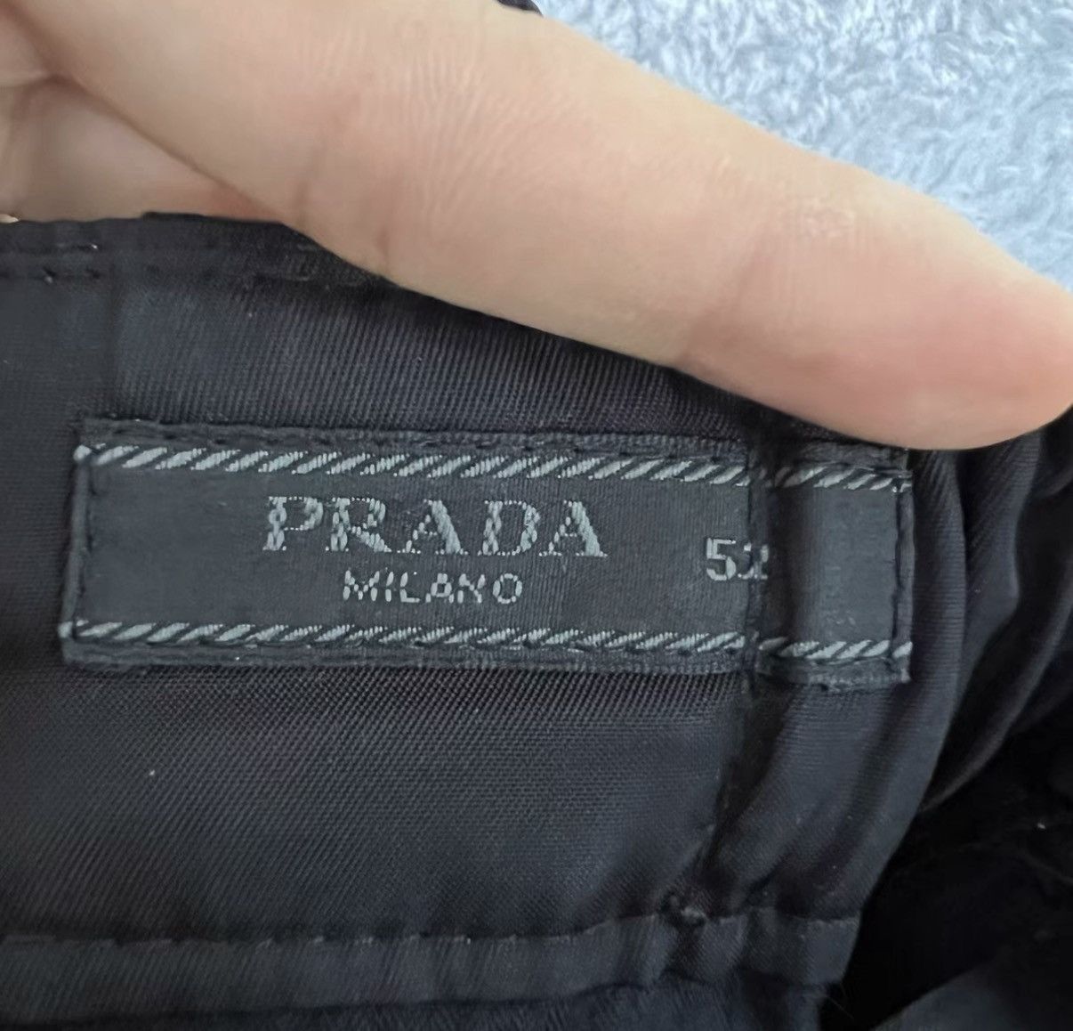 Prada Black Nylon Triangle Logo Shorts Size US 36 / EU 52 - 4 Thumbnail