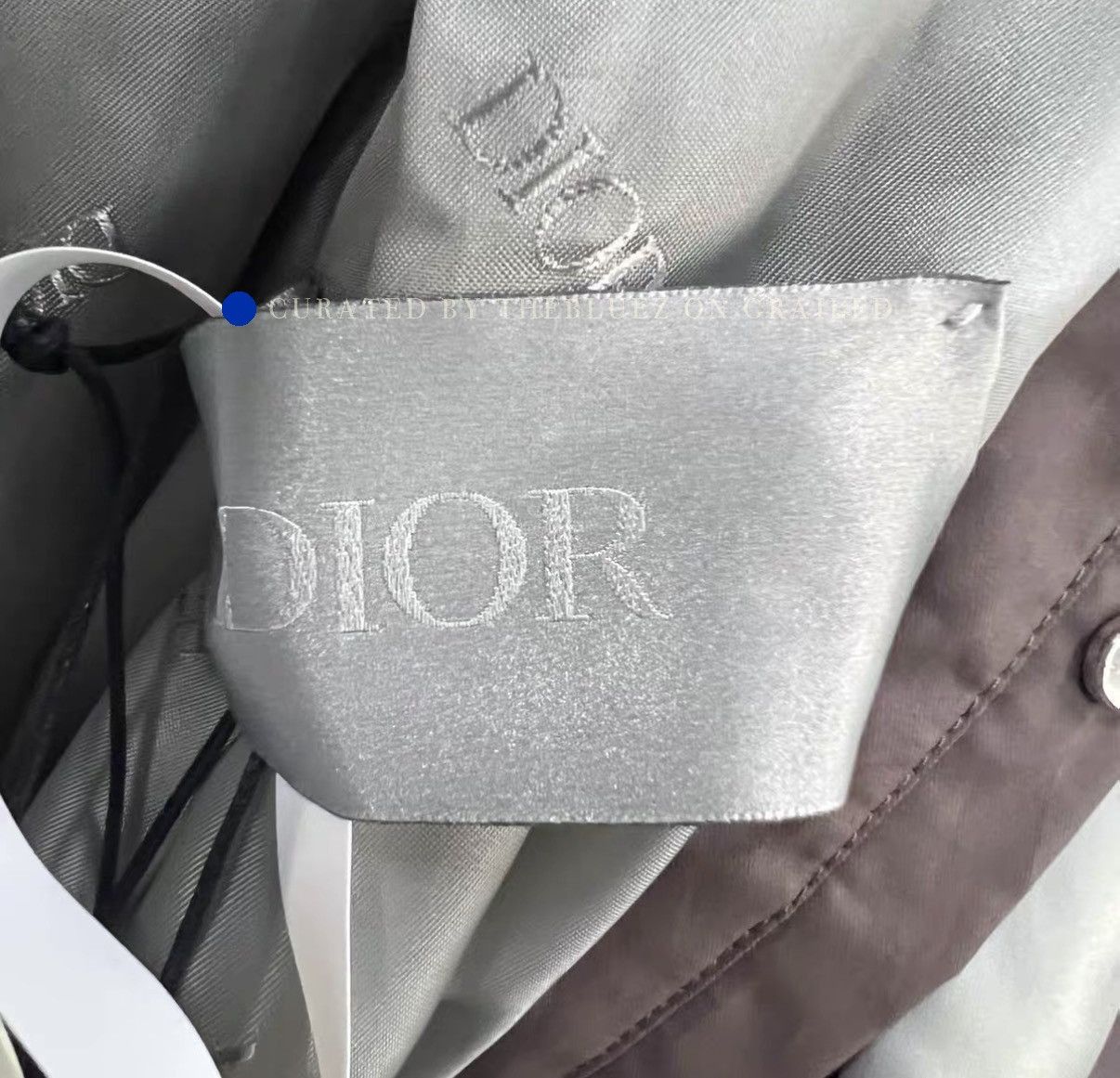 Dior Asymmetrical Long-Sleeve Jacket in Purple Size US M / EU 48-50 / 2 - 3 Thumbnail