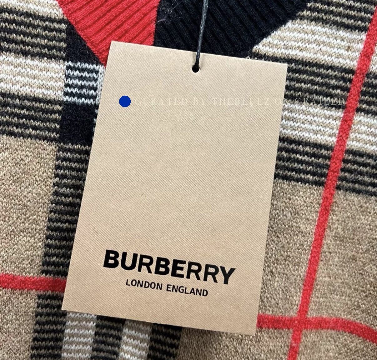 Burberry Color-Block Check Knit Sweater Size US S / EU 44-46 / 1 - 5 Thumbnail