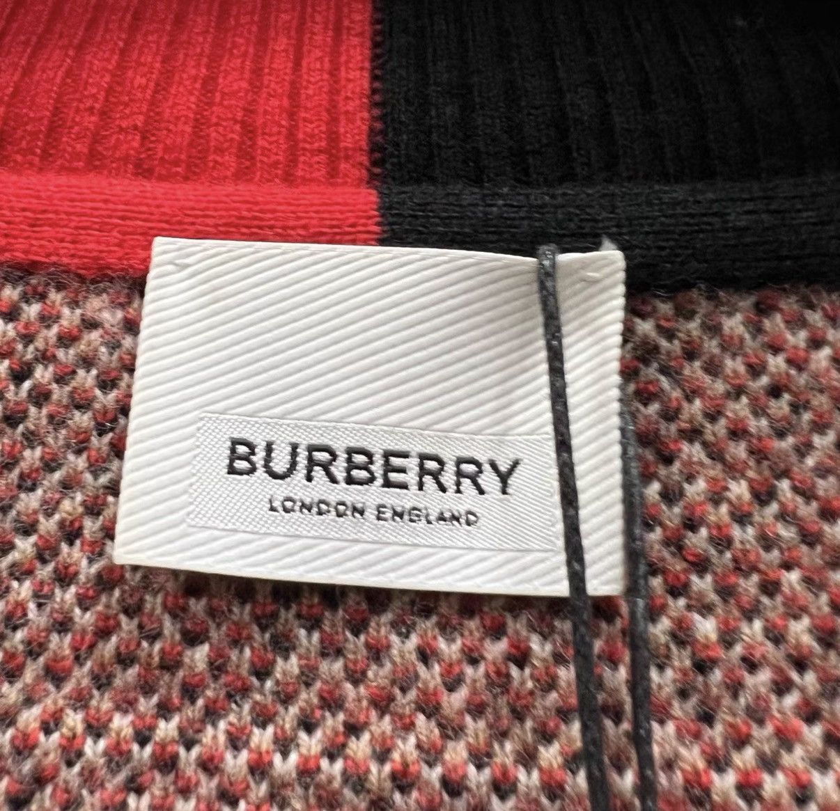 Burberry Color-Block Check Knit Sweater Size US S / EU 44-46 / 1 - 4 Thumbnail