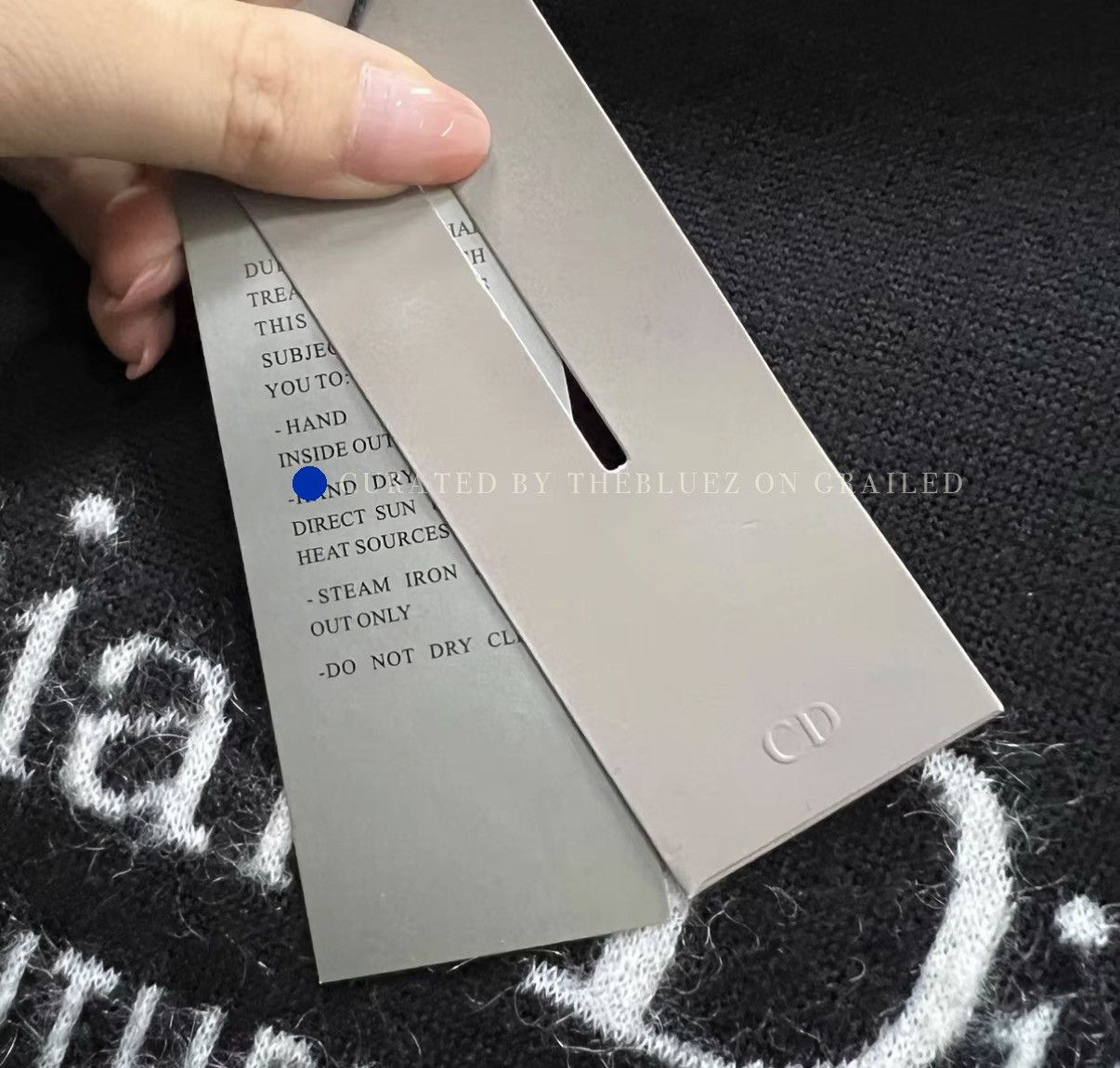 Dior Black Logo Knit Hoodie Size US M / EU 48-50 / 2 - 5 Thumbnail