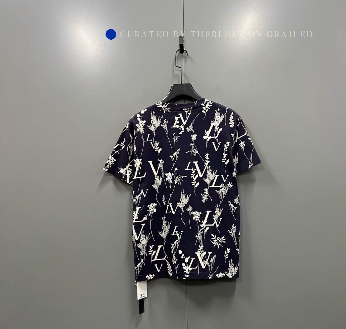 Louis Vuitton Black Crew Neck Print T-Shirt Size US S / EU 44-46 / 1 - 2 Thumbnail