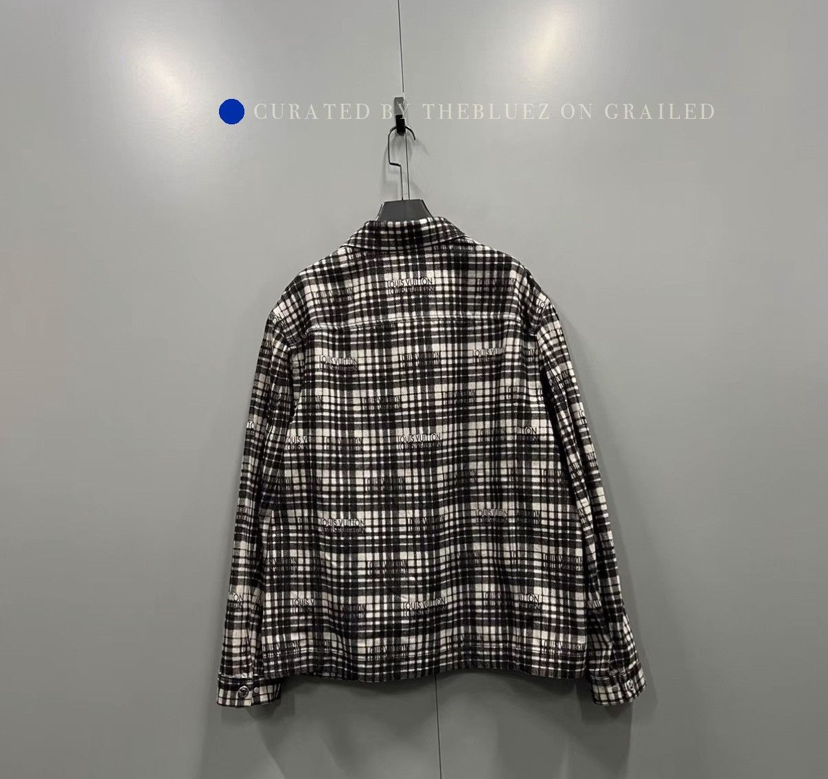 Louis Vuitton Checked All-Over Logo Button-Up Shirt Size US L / EU 52-54 / 3 - 2 Thumbnail