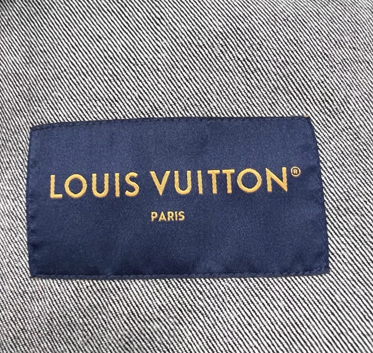 Louis Vuitton Checked All-Over Logo Button-Up Shirt Size US L / EU 52-54 / 3 - 4 Thumbnail