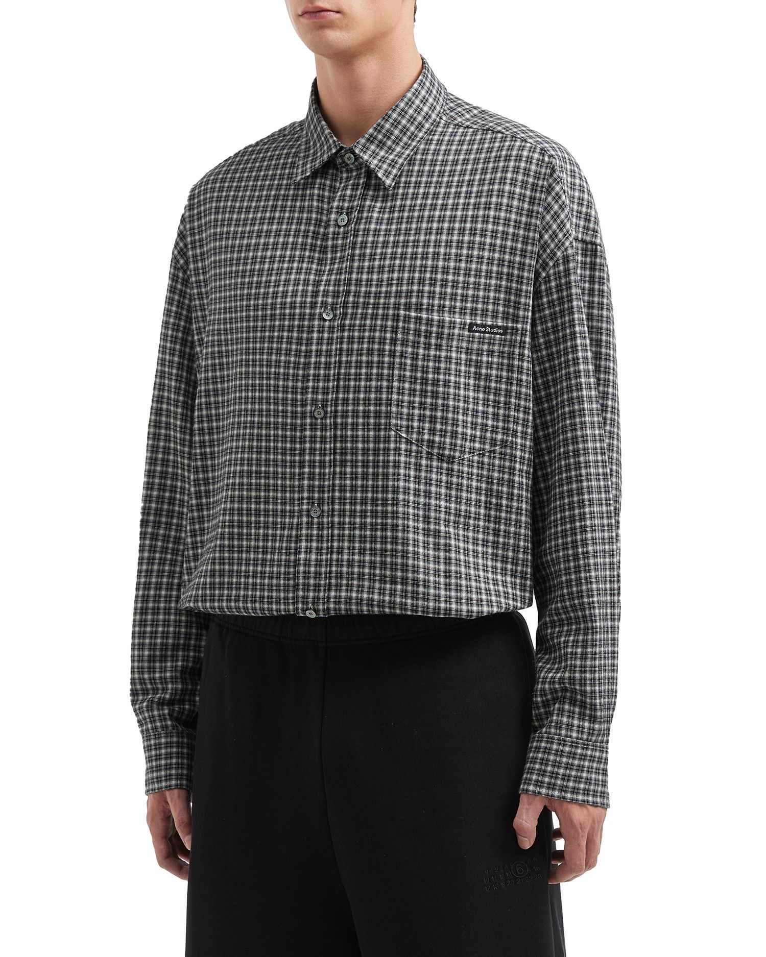 Acne Studios Acne Studios Plaid Long Sleeve Shirt Size US M / EU 48-50 / 2 - 3 Thumbnail