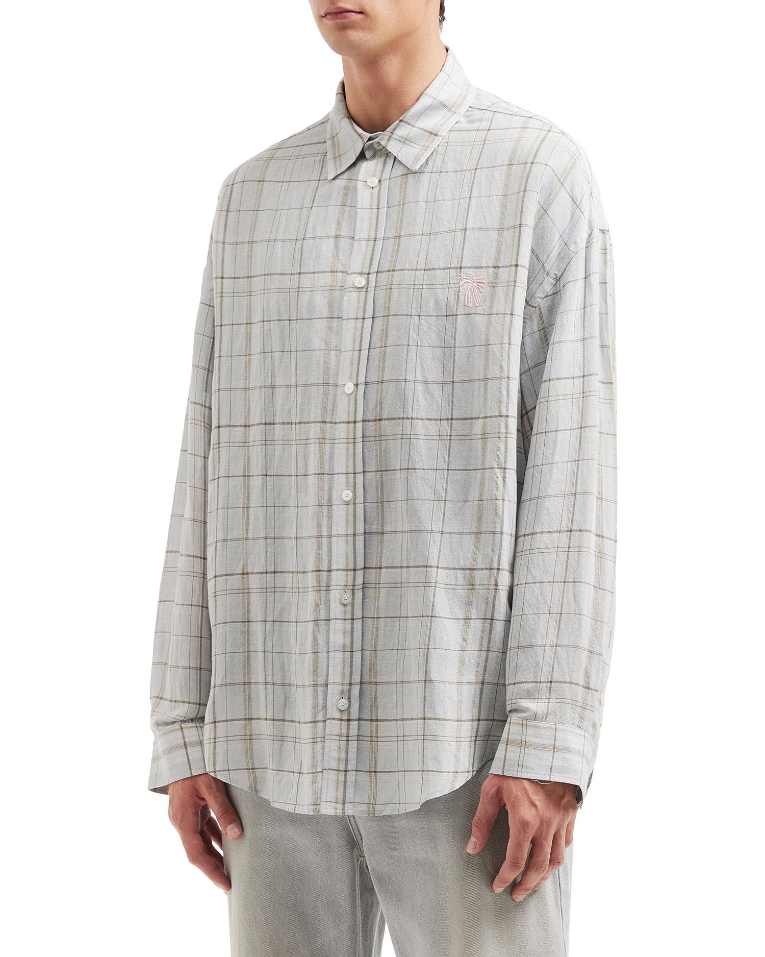 Acne Studios Acne Studios Plaid Long Sleeve Shirt Size US L / EU 52-54 / 3 - 3 Thumbnail