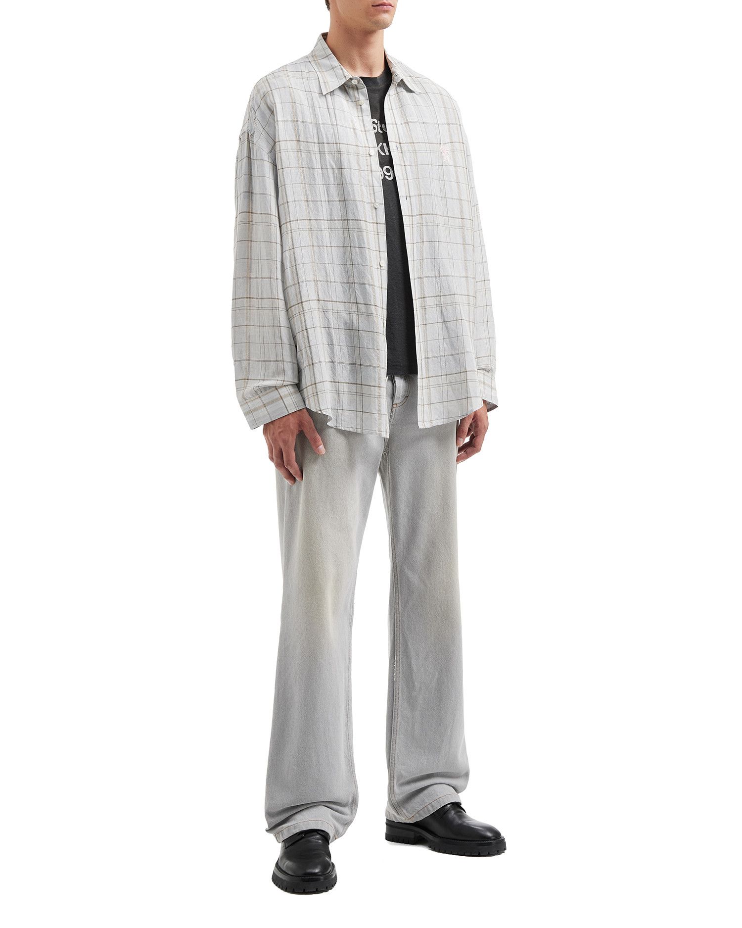 Acne Studios Acne Studios Plaid Long Sleeve Shirt Size US M / EU 48-50 / 2 - 2 Thumbnail