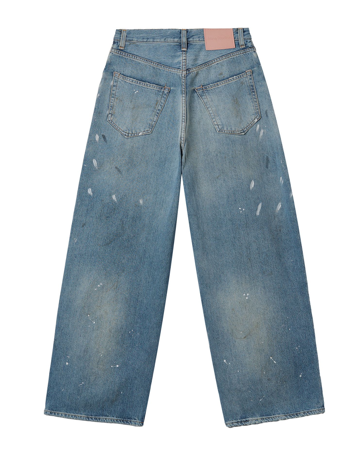 Acne Studios Acne Studios 2023 SUPER BAGGY Splatter Distressed Design ... Size 24" / US 00 / IT 34 - 6 Thumbnail