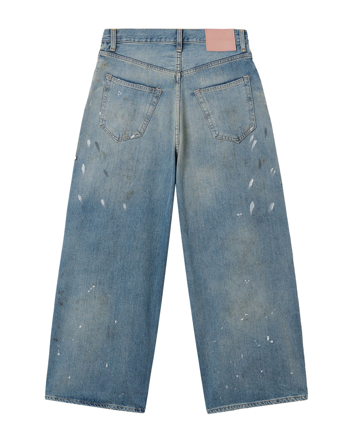 Acne Studios Acne Studios 2023 SUPER BAGGY Splatter Distressed Design ... Size 22" - 6 Thumbnail