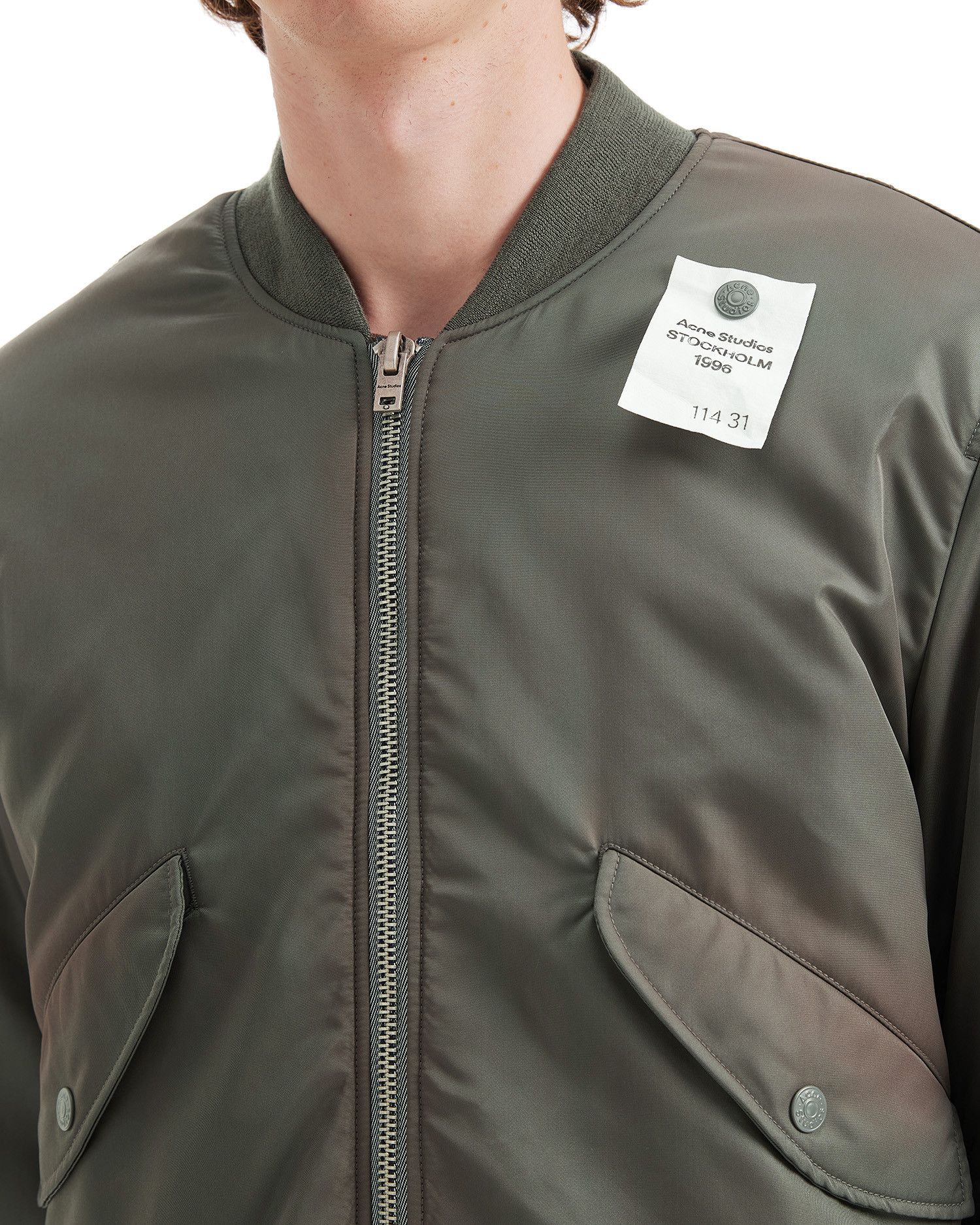 Acne Studios Acne Studios Dyed Color Effect Aviator Jacket Size US L / EU 52-54 / 3 - 5 Thumbnail
