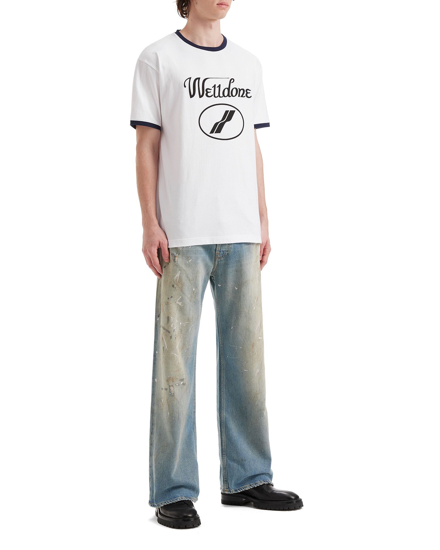 Acne Studios Acne Studios Splatter Distressed Design Jeans Size US 30 / EU 46 - 2 Thumbnail