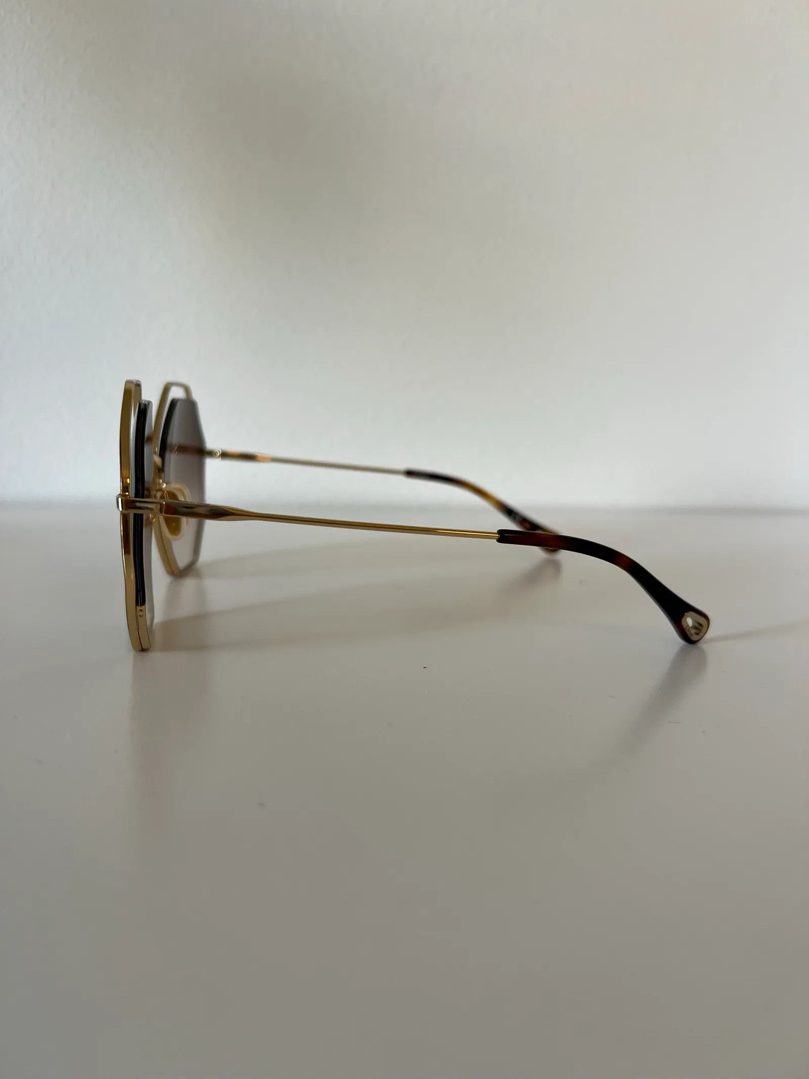 Chloe Chloe CH0046S 001 Sunglasses Size ONE SIZE - 3 Thumbnail