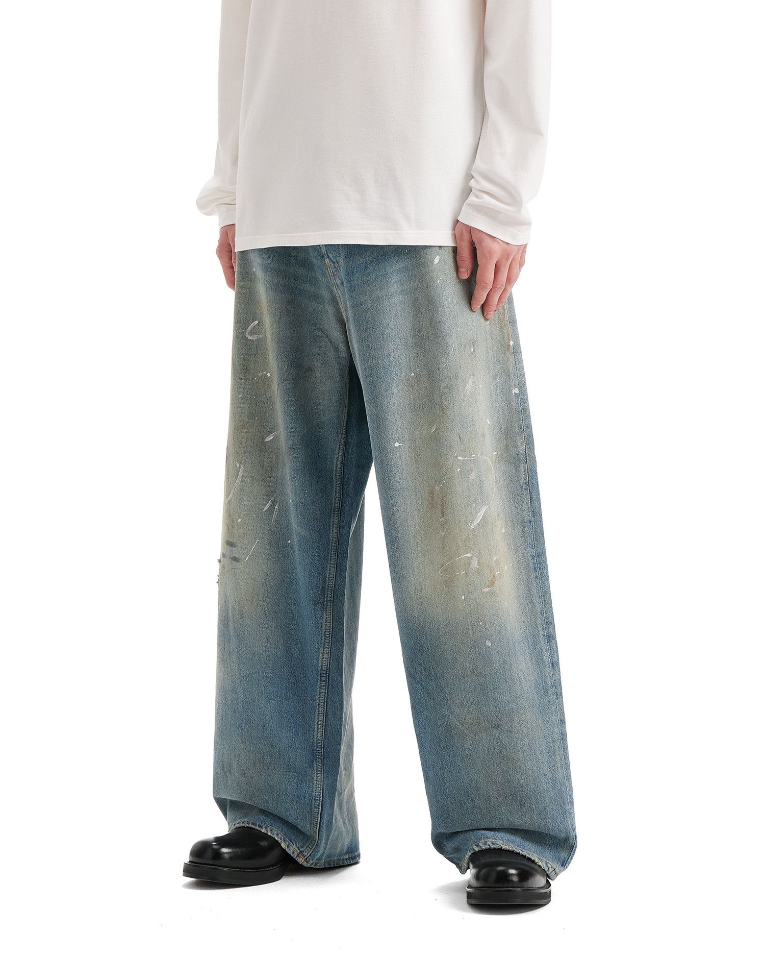 Acne Studios Acne Studios Splatter Distressed Design Jeans Size US 32 / EU 48 - 3 Thumbnail