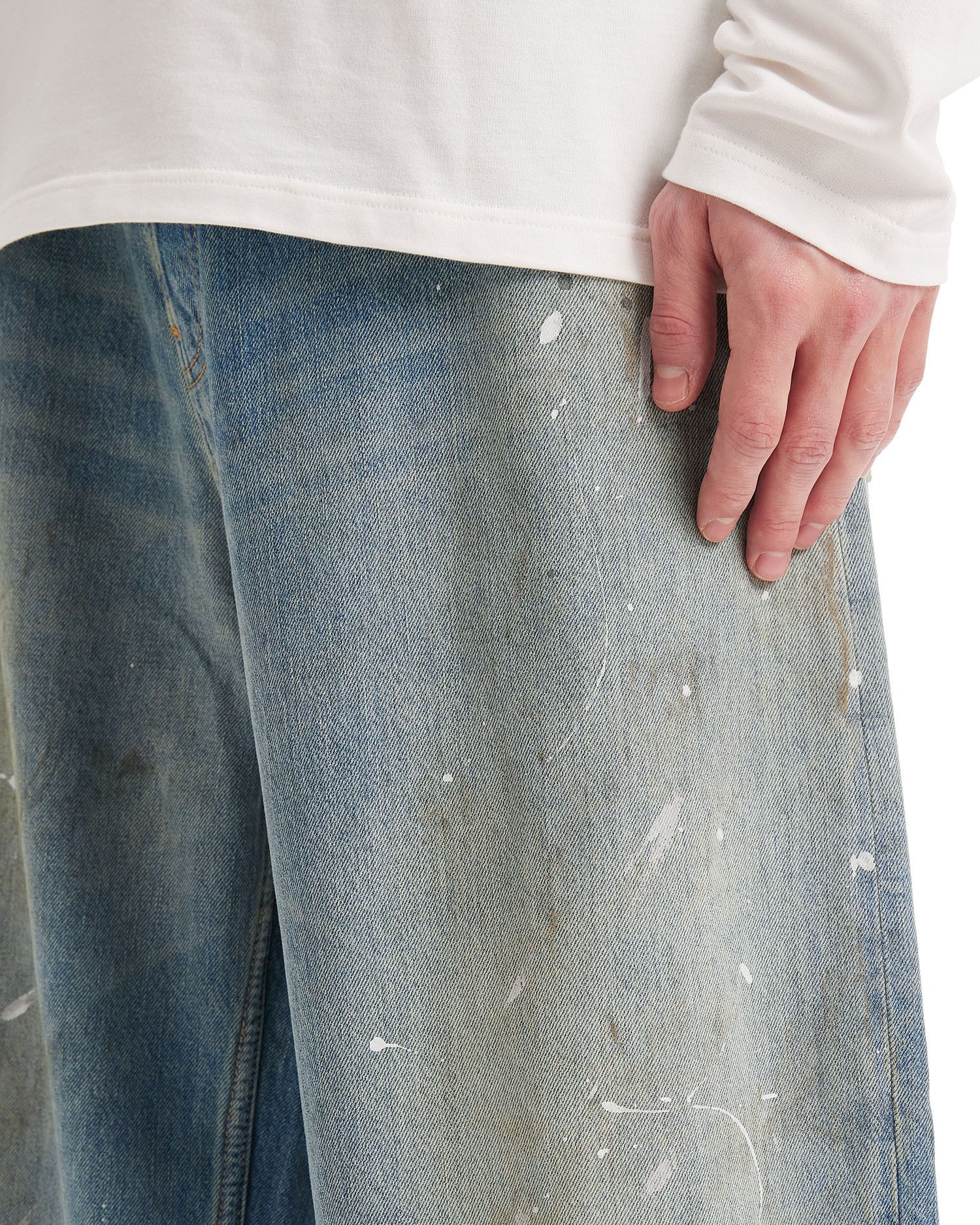 Acne Studios Acne Studios Splatter Distressed Design Jeans Size US 28 / EU 44 - 5 Thumbnail