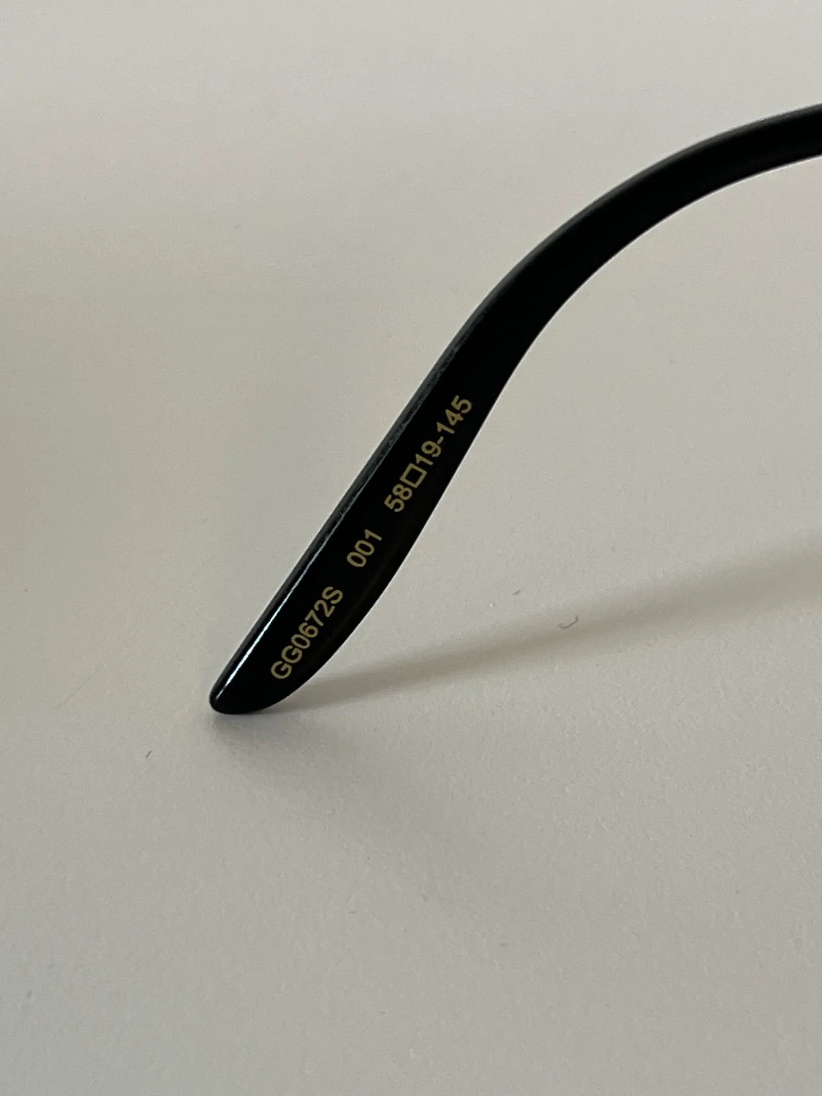 Gucci Gucci GG0672S 001 Sunglasses Size ONE SIZE - 5 Thumbnail