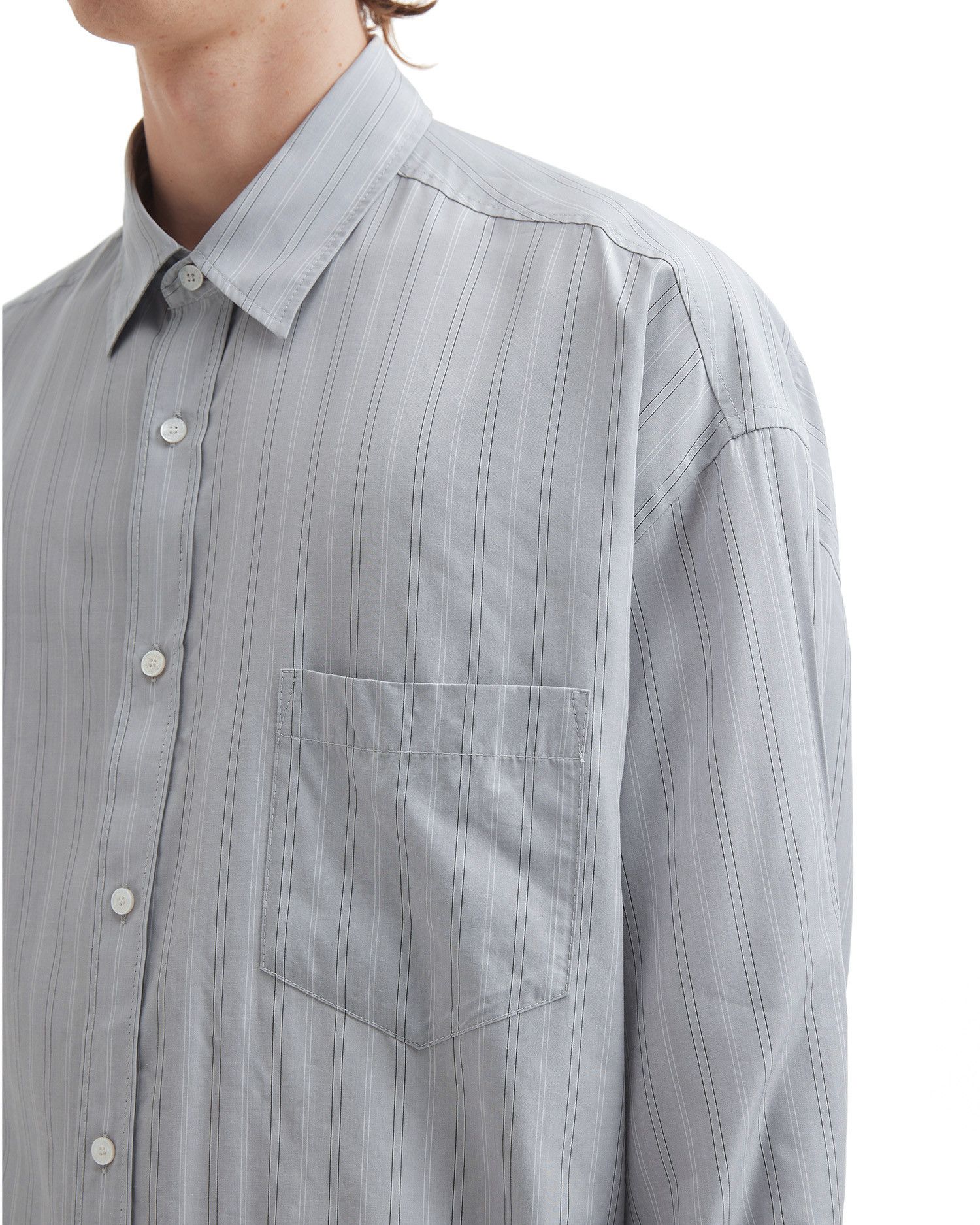 Acne Studios Acne Studios Stripe Long Sleeve Shirt Size US M / EU 48-50 / 2 - 5 Thumbnail