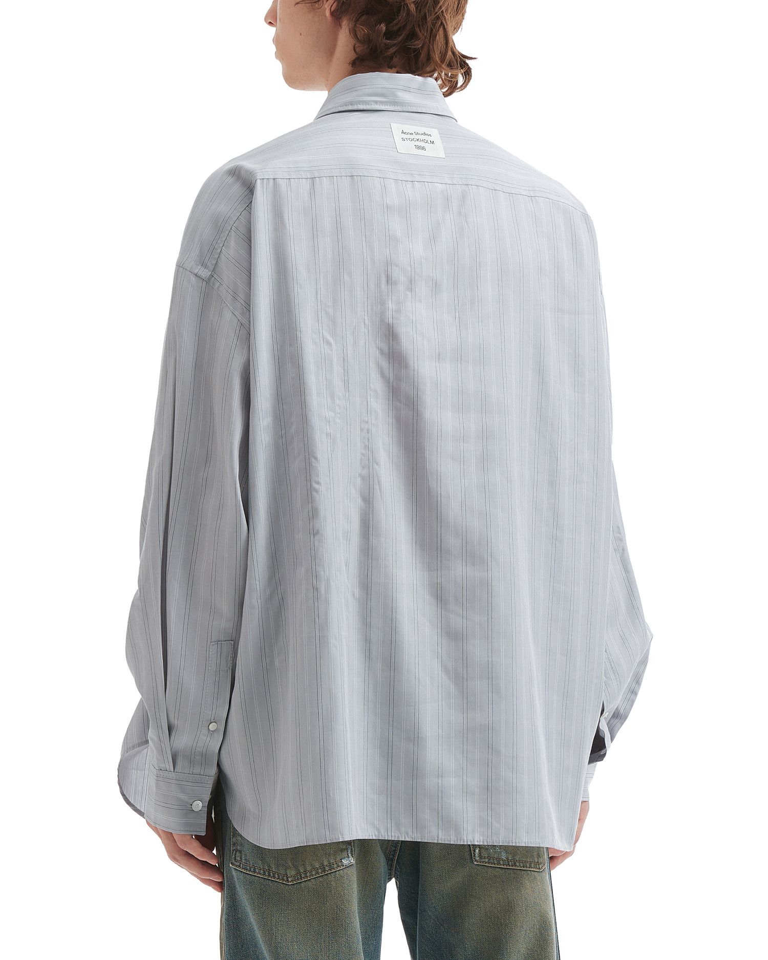 Acne Studios Acne Studios Stripe Long Sleeve Shirt Size US M / EU 48-50 / 2 - 4 Thumbnail