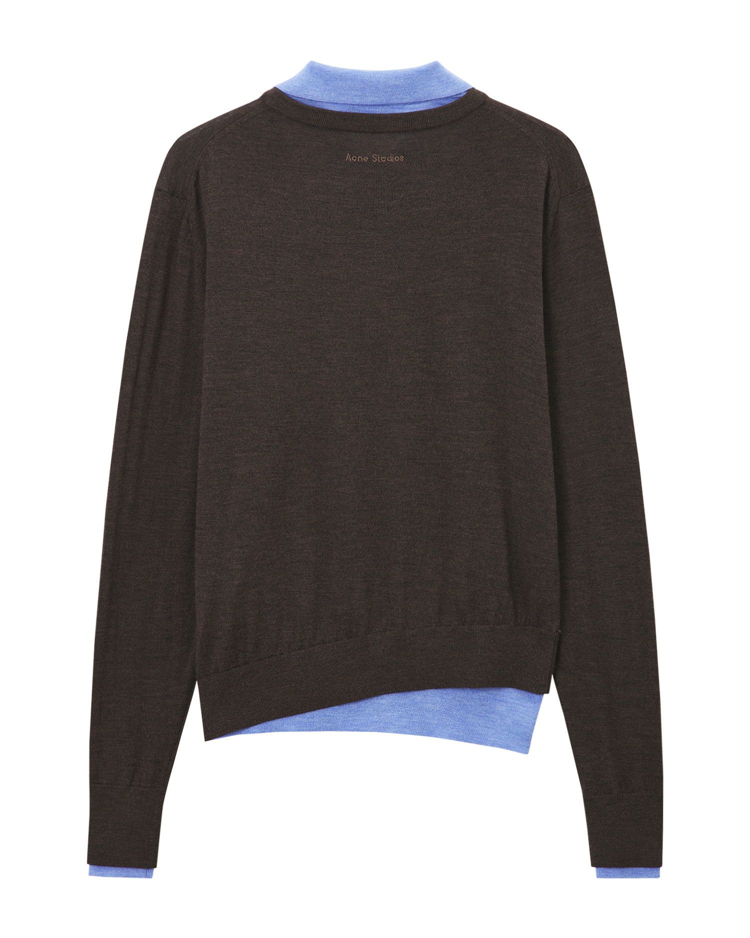 Acne Studios Acne Studios Layered Spliced Design Knitwear Size S / US 4 / IT 40 - 6 Thumbnail